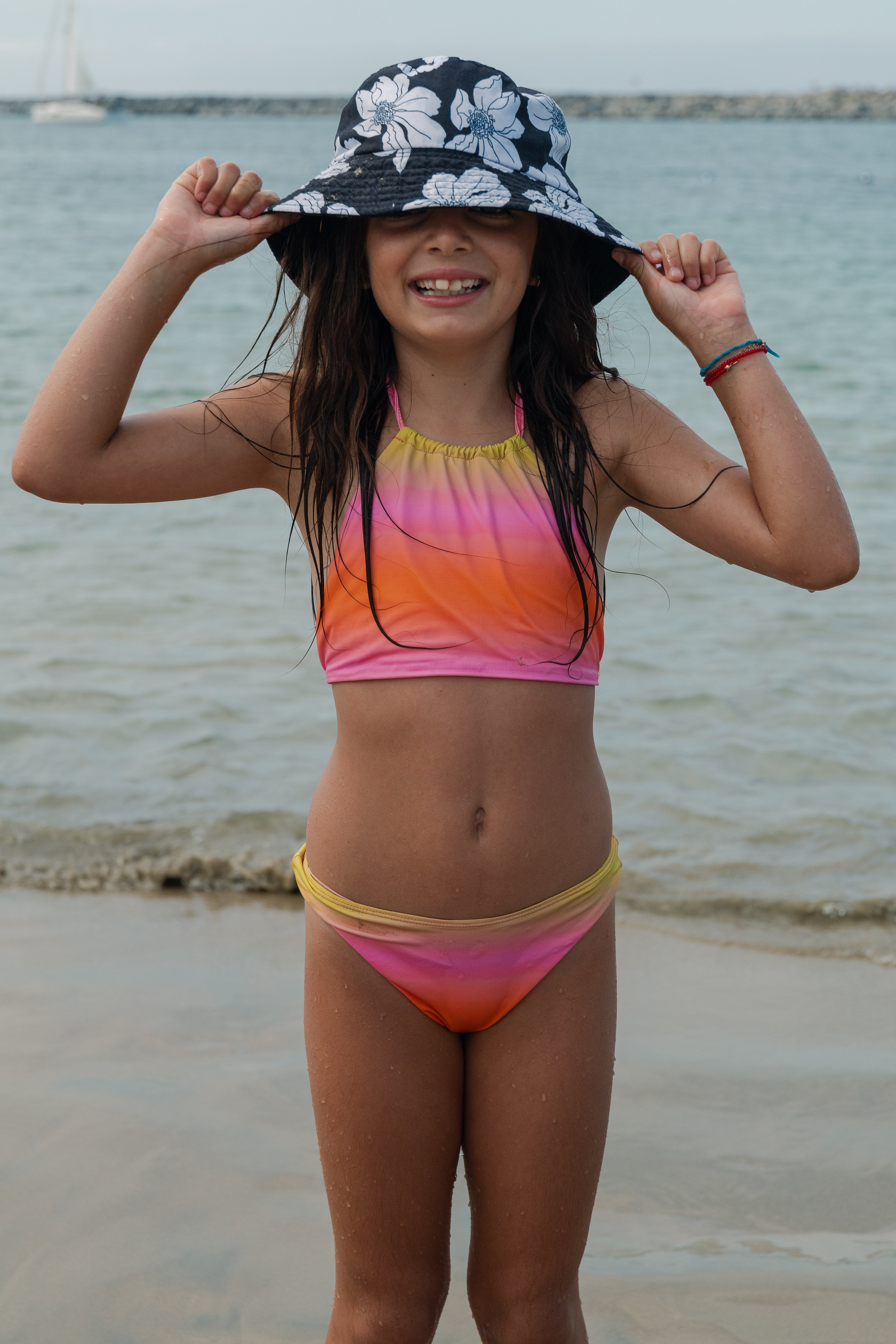 (8-16) Girl's Coco Swim Set - MUL