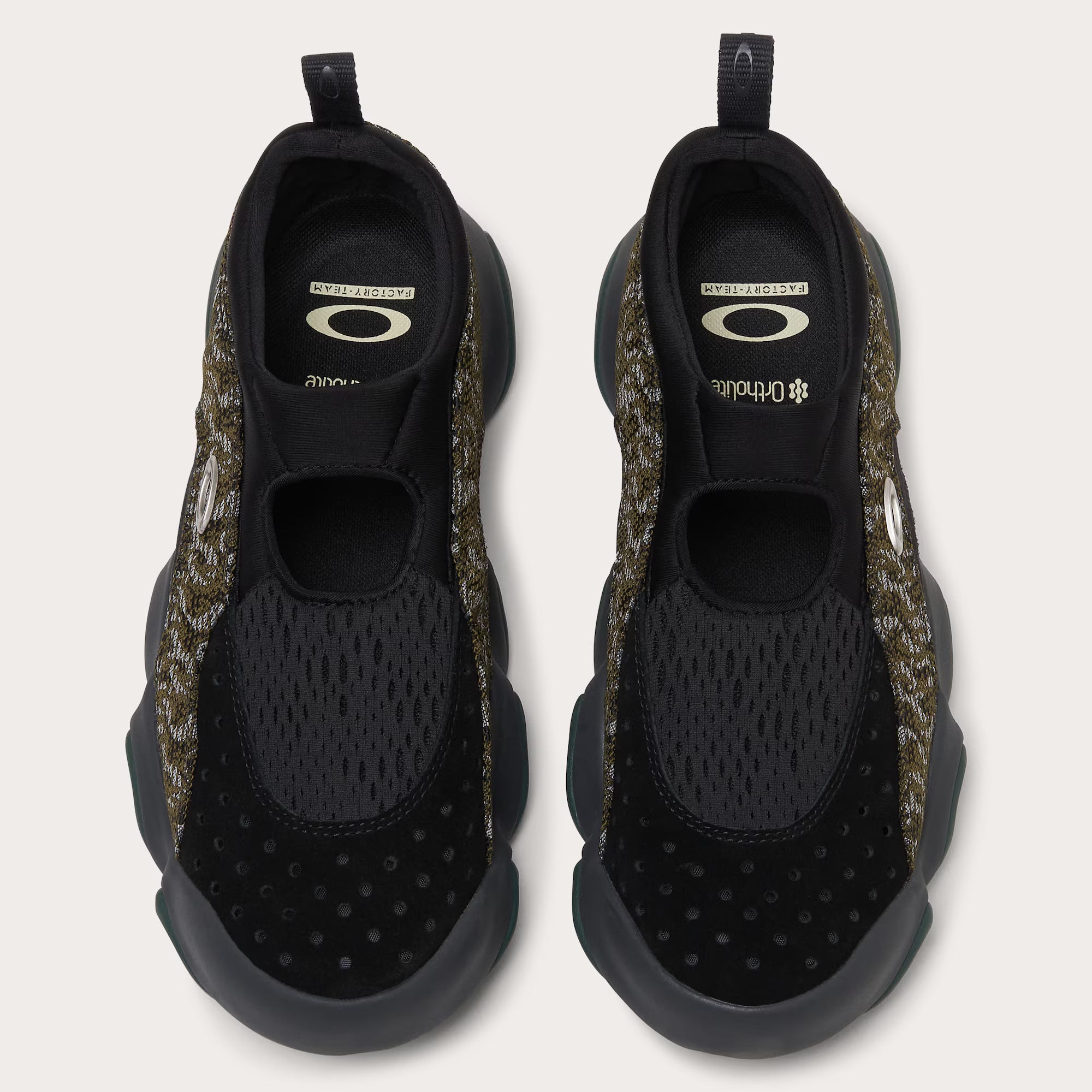 Oakley Factory Team Jacquard Flesh Sandal - Camo Black