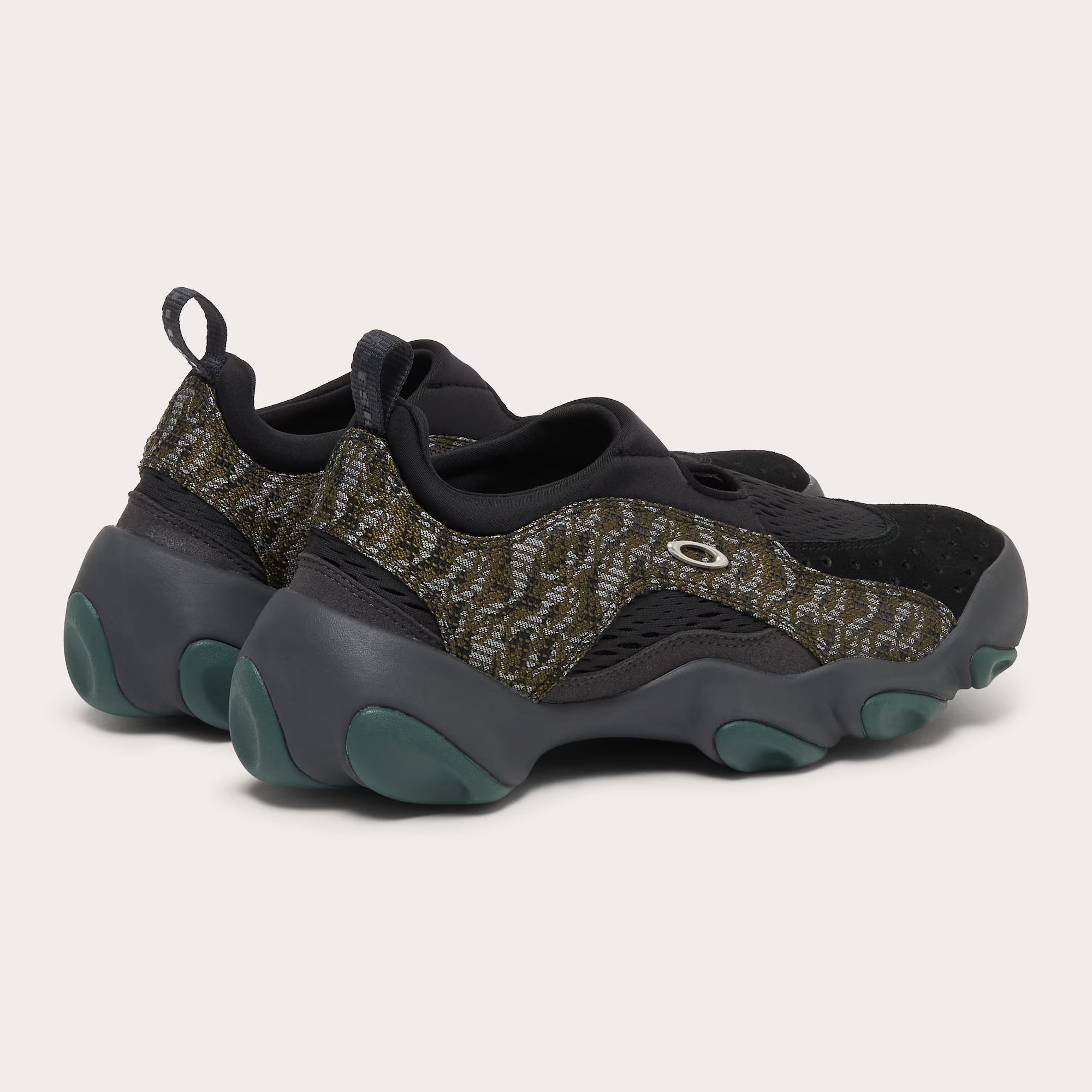 Oakley Factory Team Jacquard Flesh Sandal - Camo Black