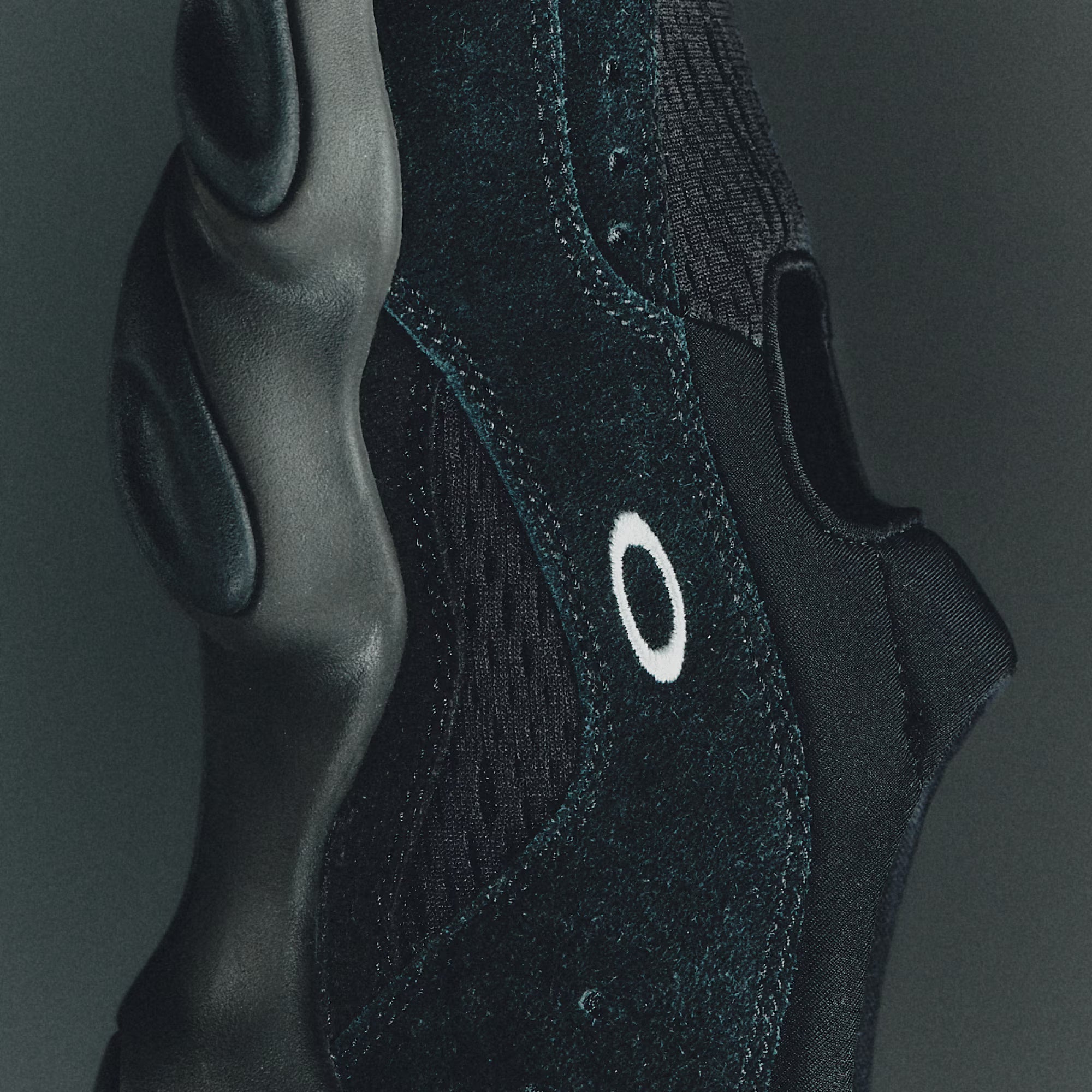 Oakley Factory Team Suede Flesh Sandal - Black