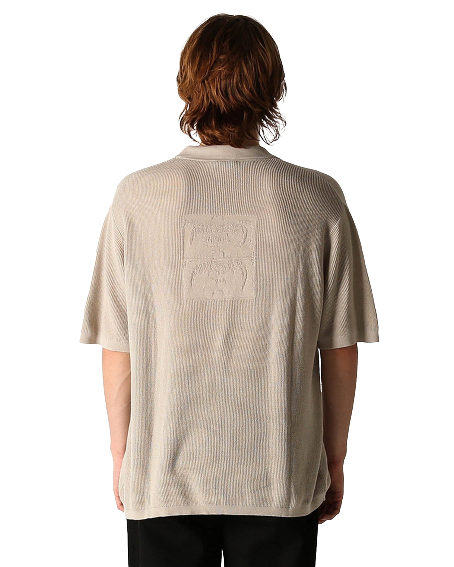 Former Open Collar S/S Knit Polo