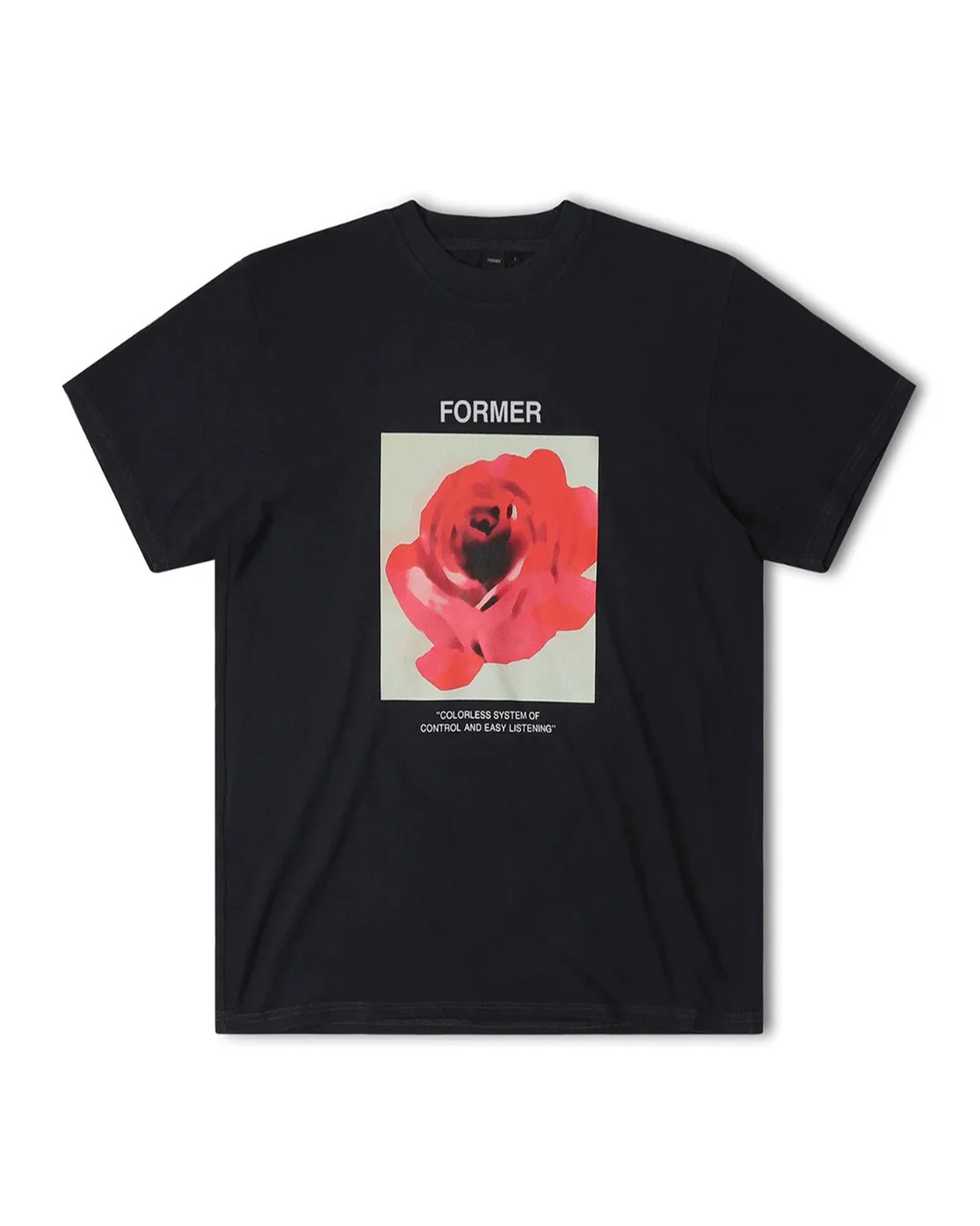 Rosette S/S T-Shirt - Black