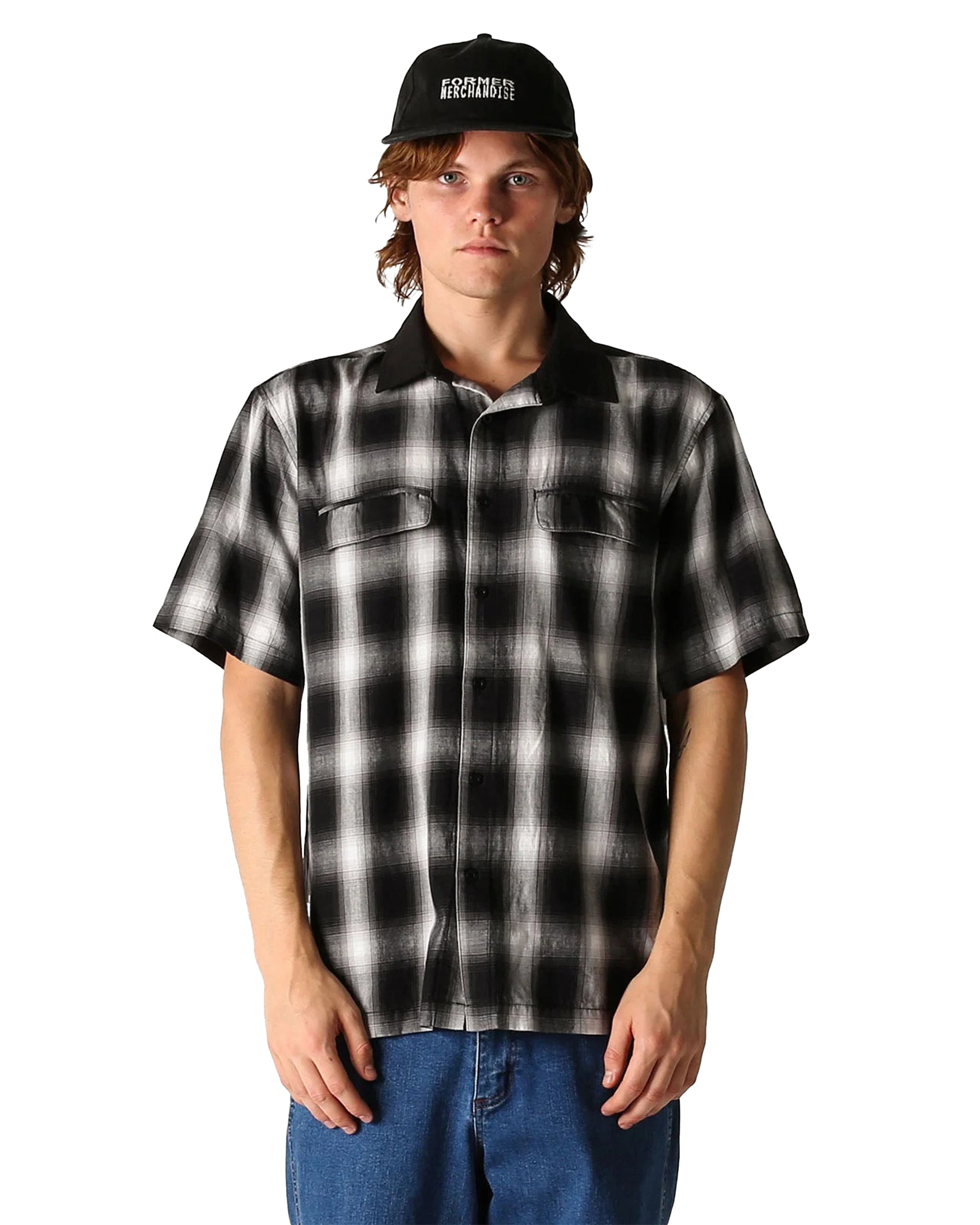 Former Broadcast Plaid S/S Button Shirt