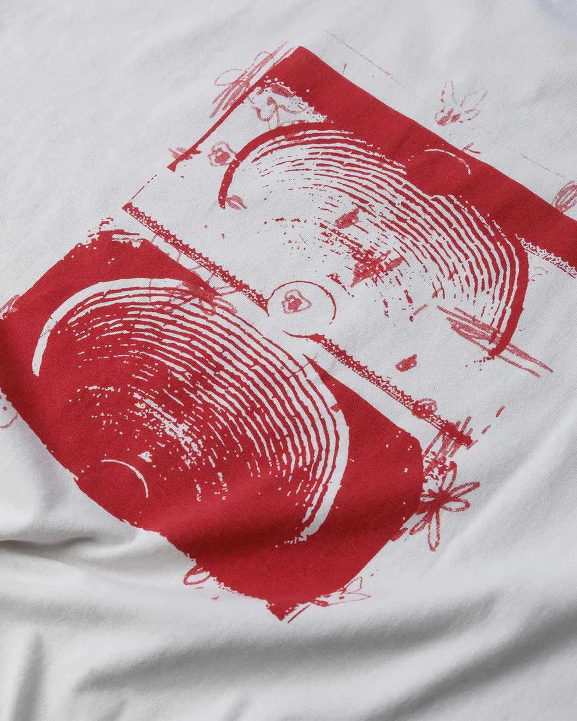 Crux Scratch S/S T-Shirt - Bone