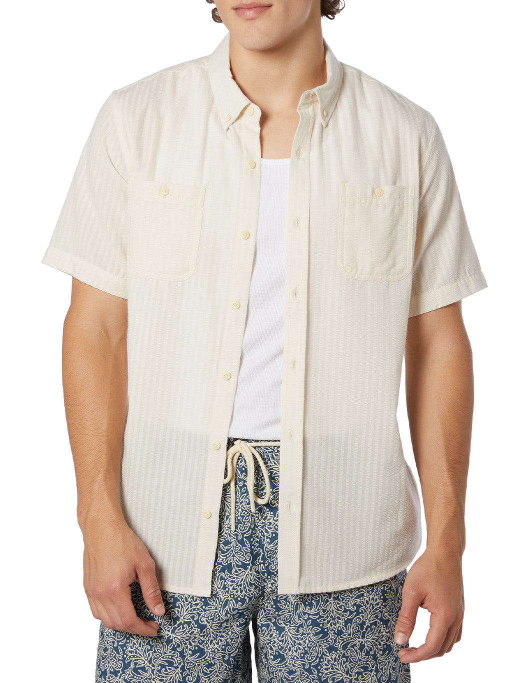 Ezekiel Men's Finley Shirt - Bone