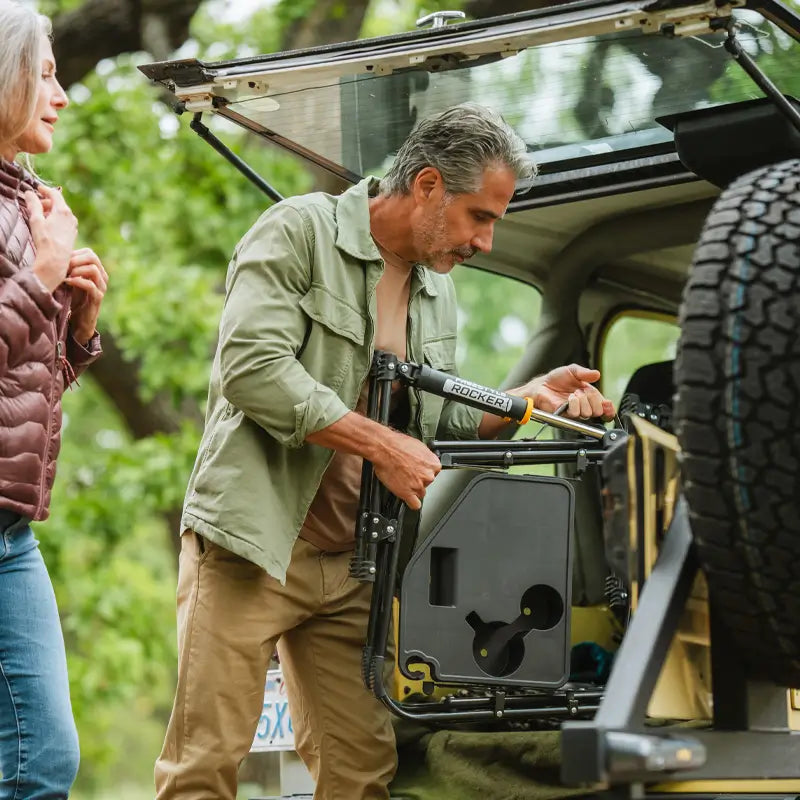 Freestyle Rocker™ with Side Table Chair
