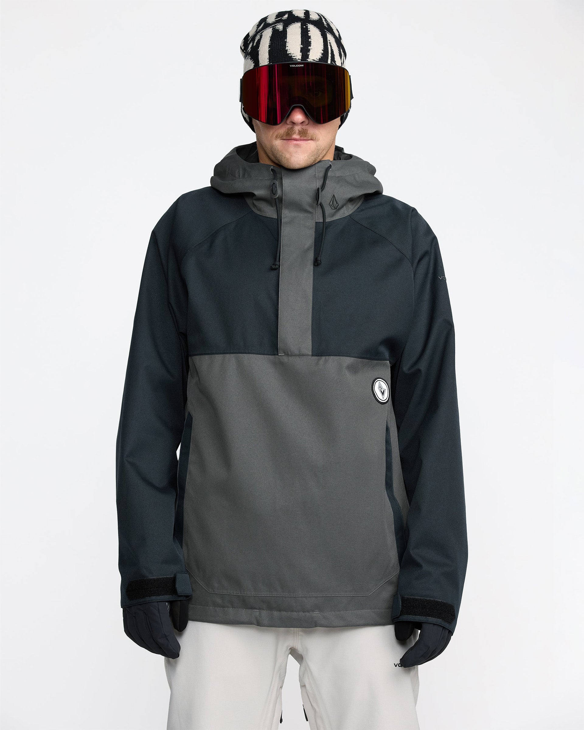 Volcom Men's Hossegor 20K Pullover Jacket