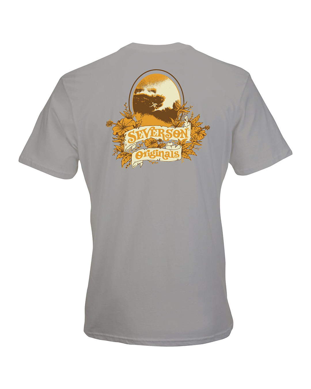 Severson Men's Garden Isle Short Sleeve T-Shirt-Granite