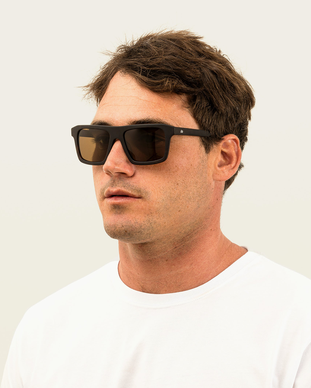 Sito Shades Men's GT Sunglasses - Matte Chestnut Tort / Brown Polar 