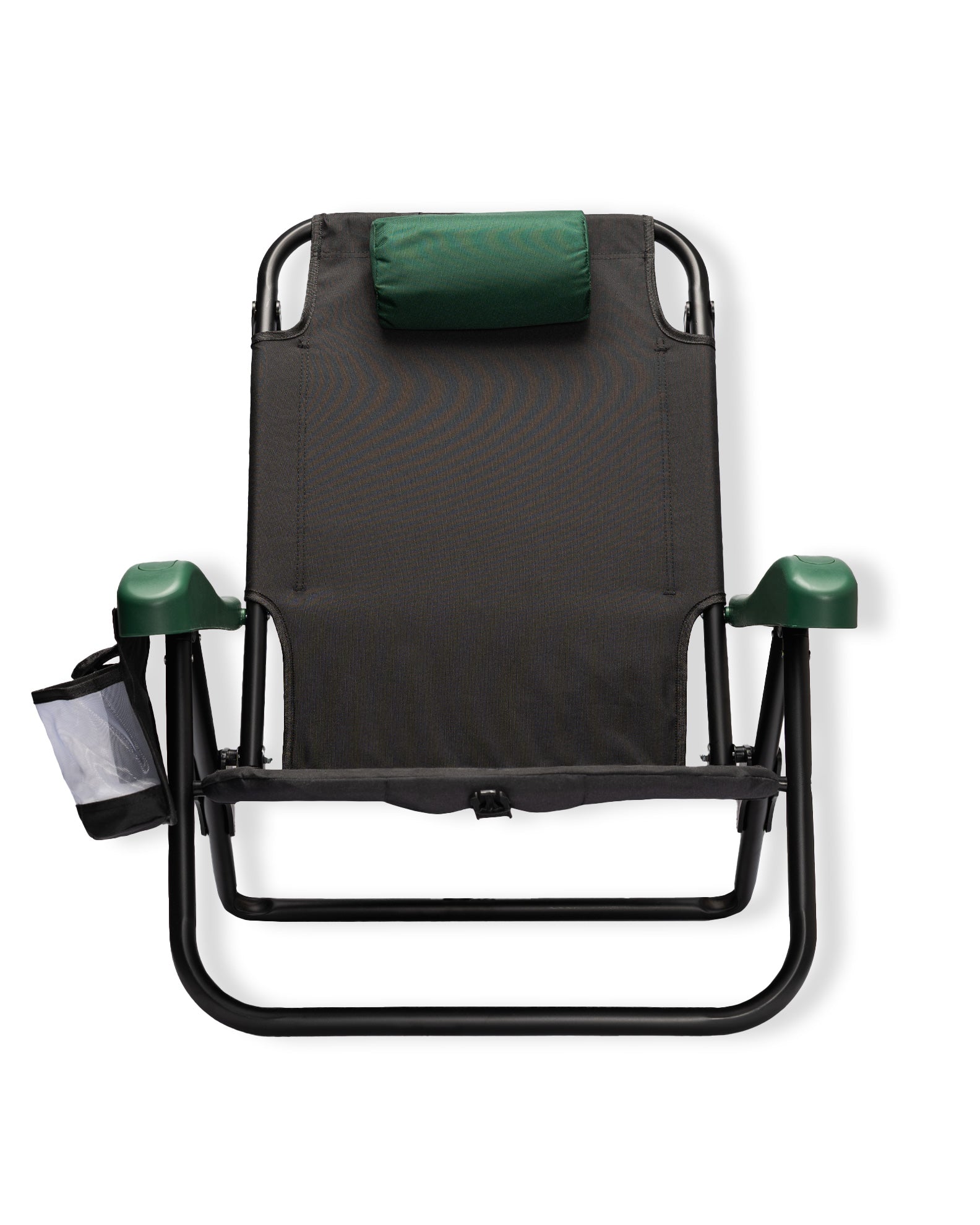 Pisolino Beach Backpack Chair - Black/Green