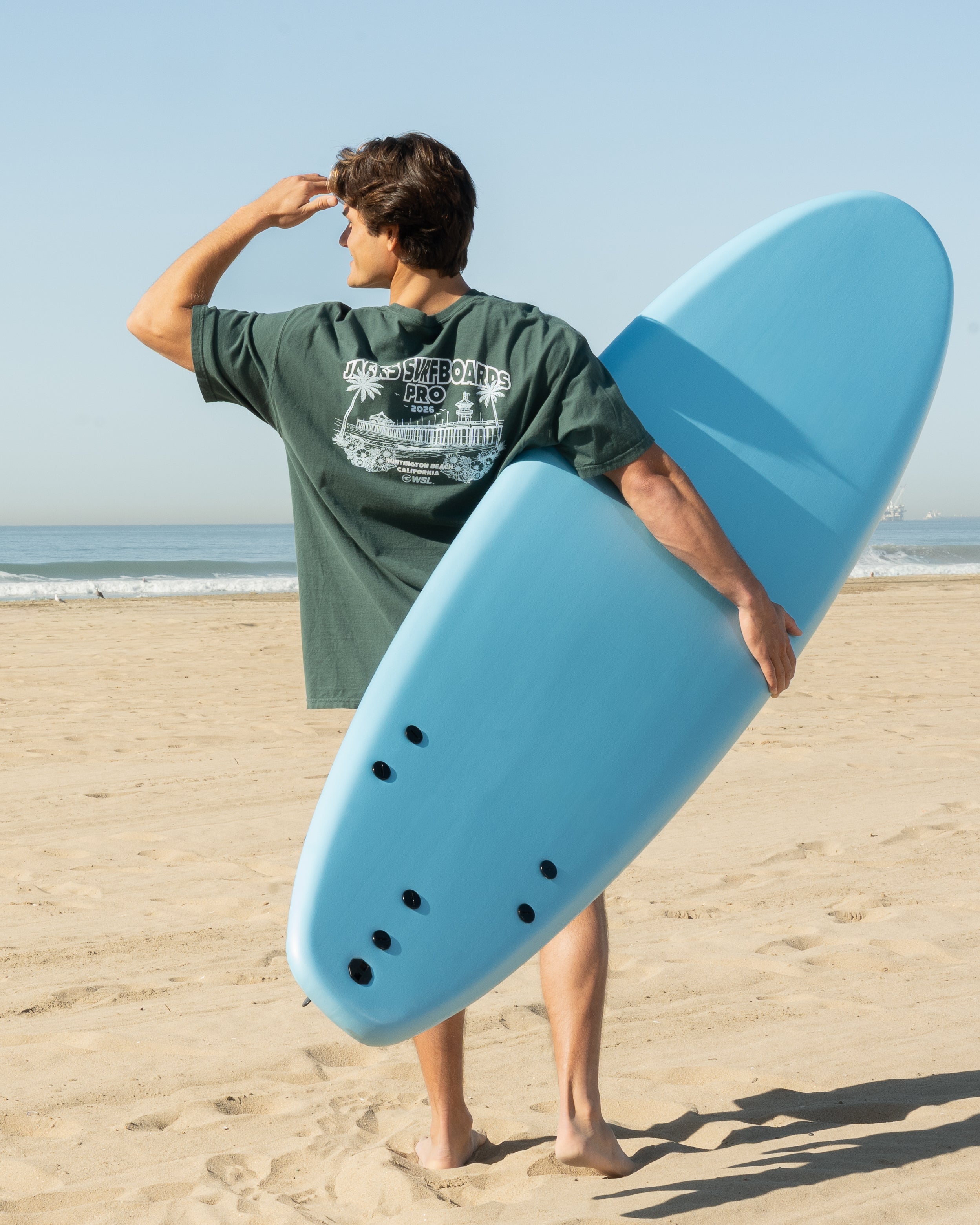 VANS x Novatradesstore Pro 2026 Cali Daze Pigment Short Sleeve T-Shirt - Field Green