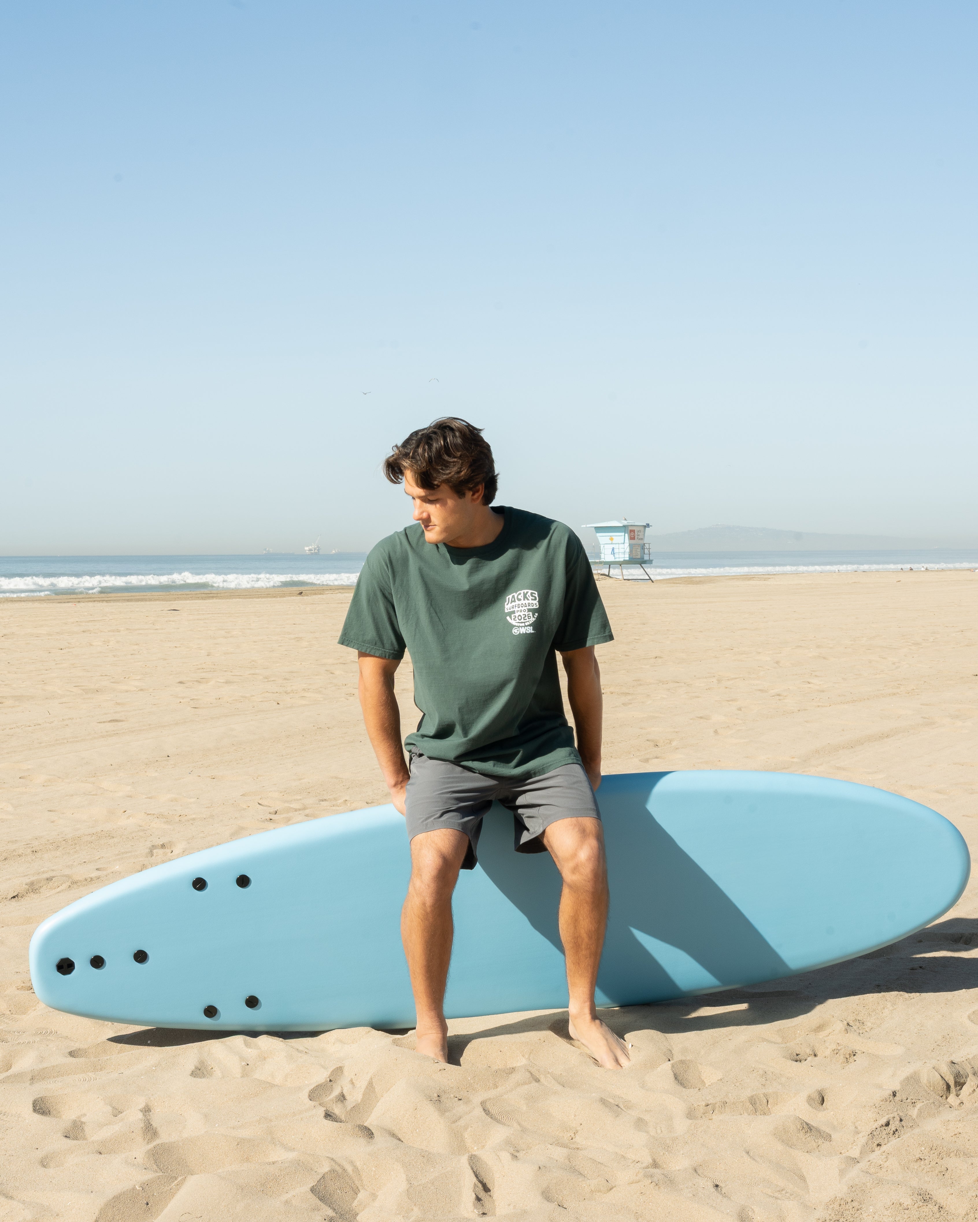 VANS x Novatradesstore Pro 2026 Cali Daze Pigment Short Sleeve T-Shirt - Field Green
