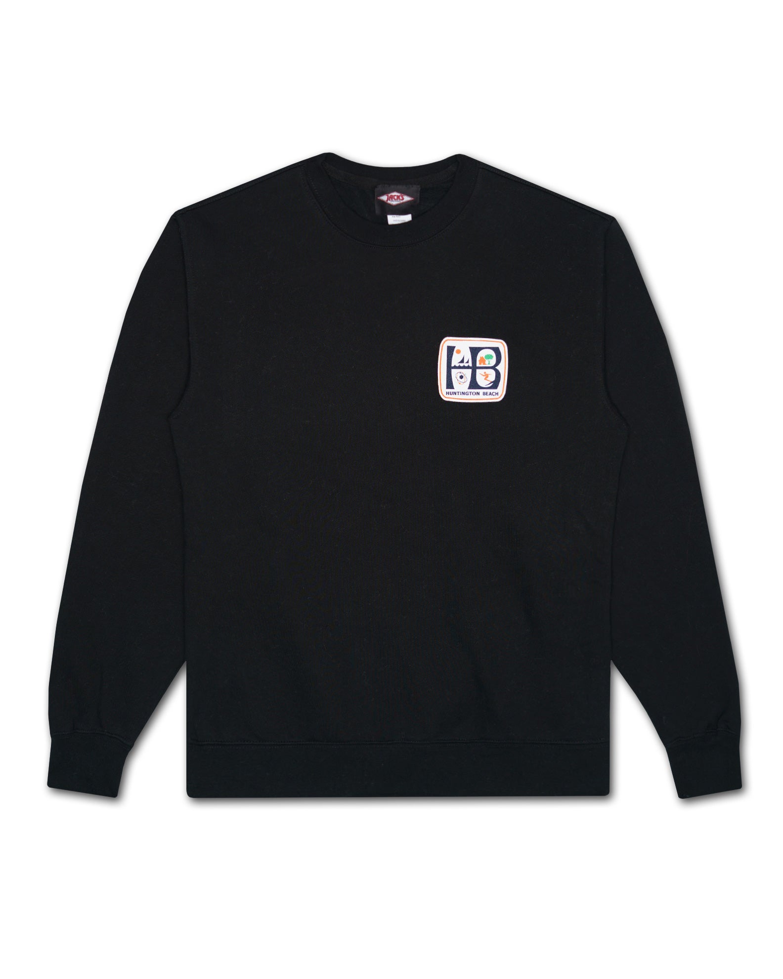 HB City Logo Crewneck Sweatshirt - Black