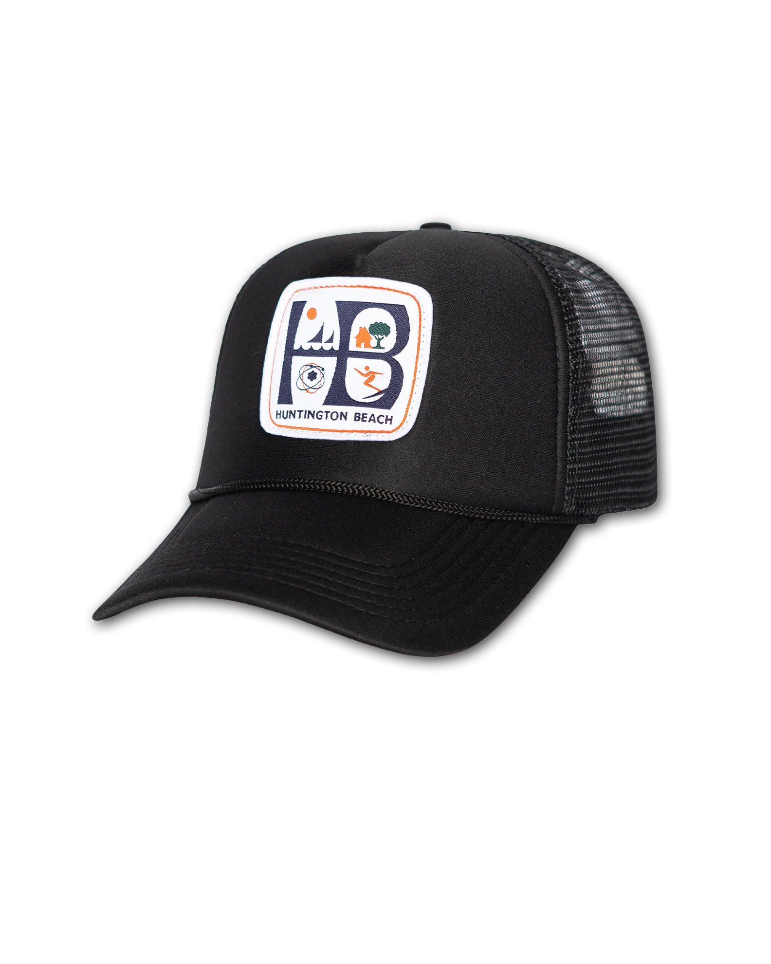 HB Logo Trucker Hat 25' - Black