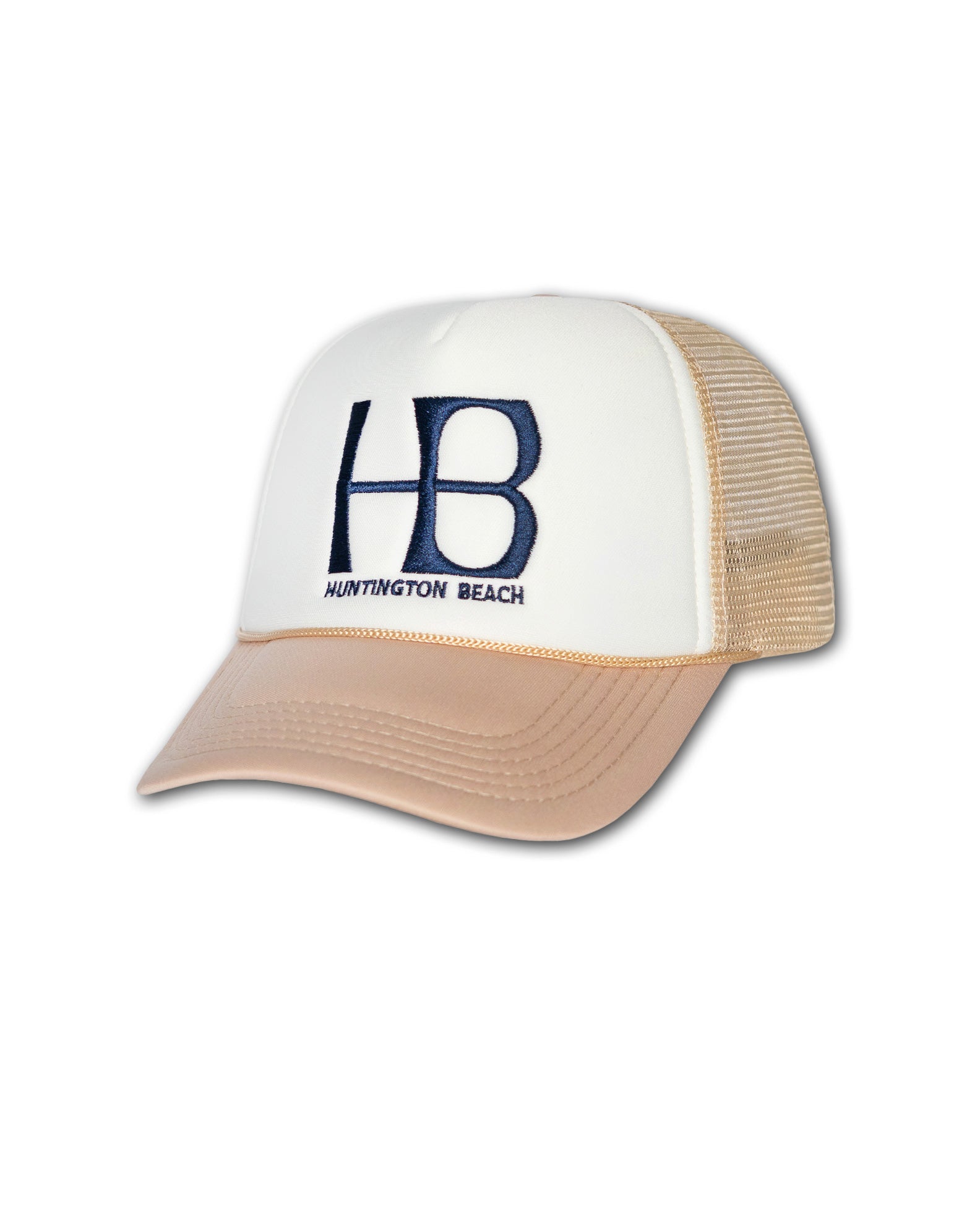 HB Trucker Hat 25' - Cream/White