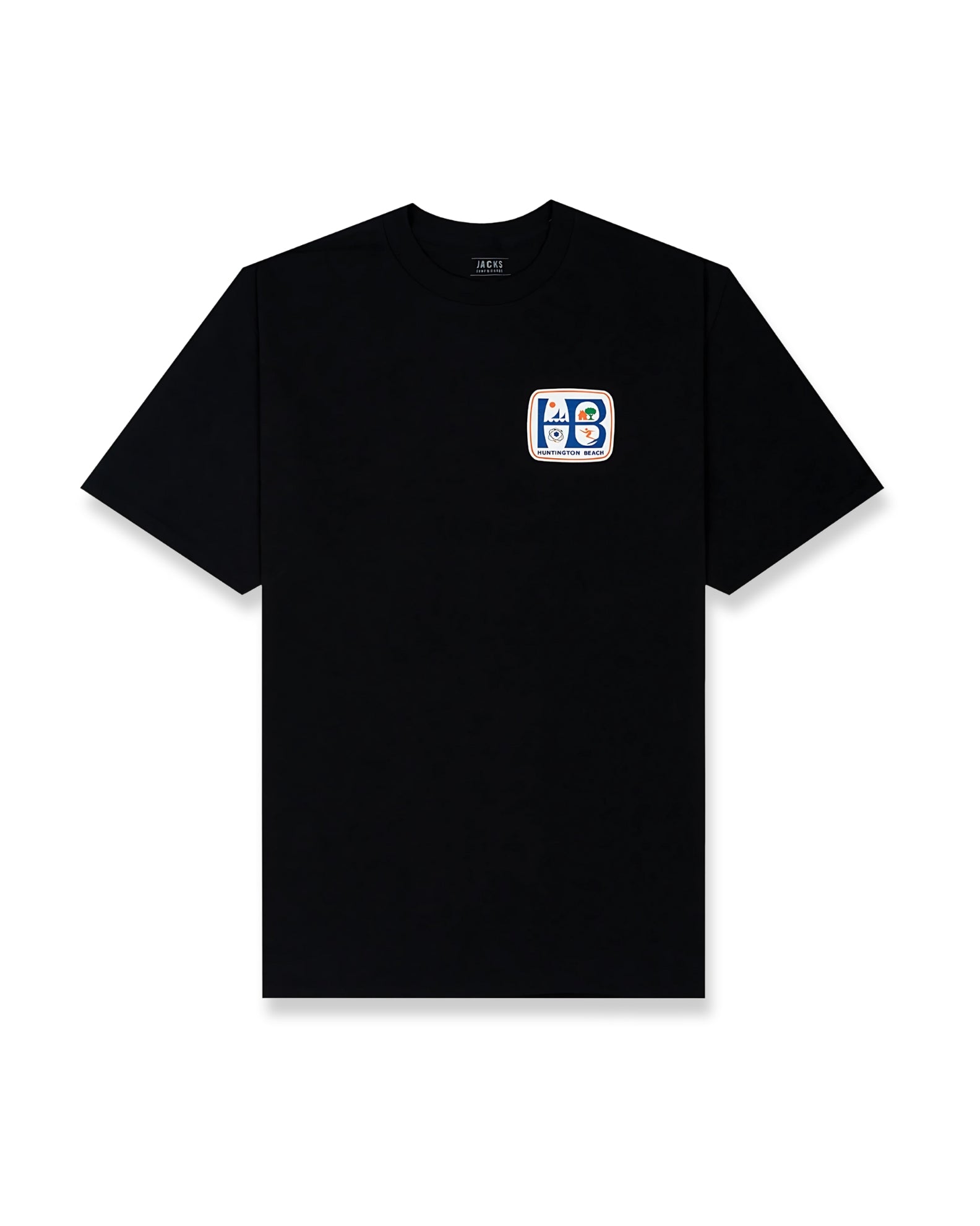 HB City Logo CF (Classic Fit) S/S Tee - Black