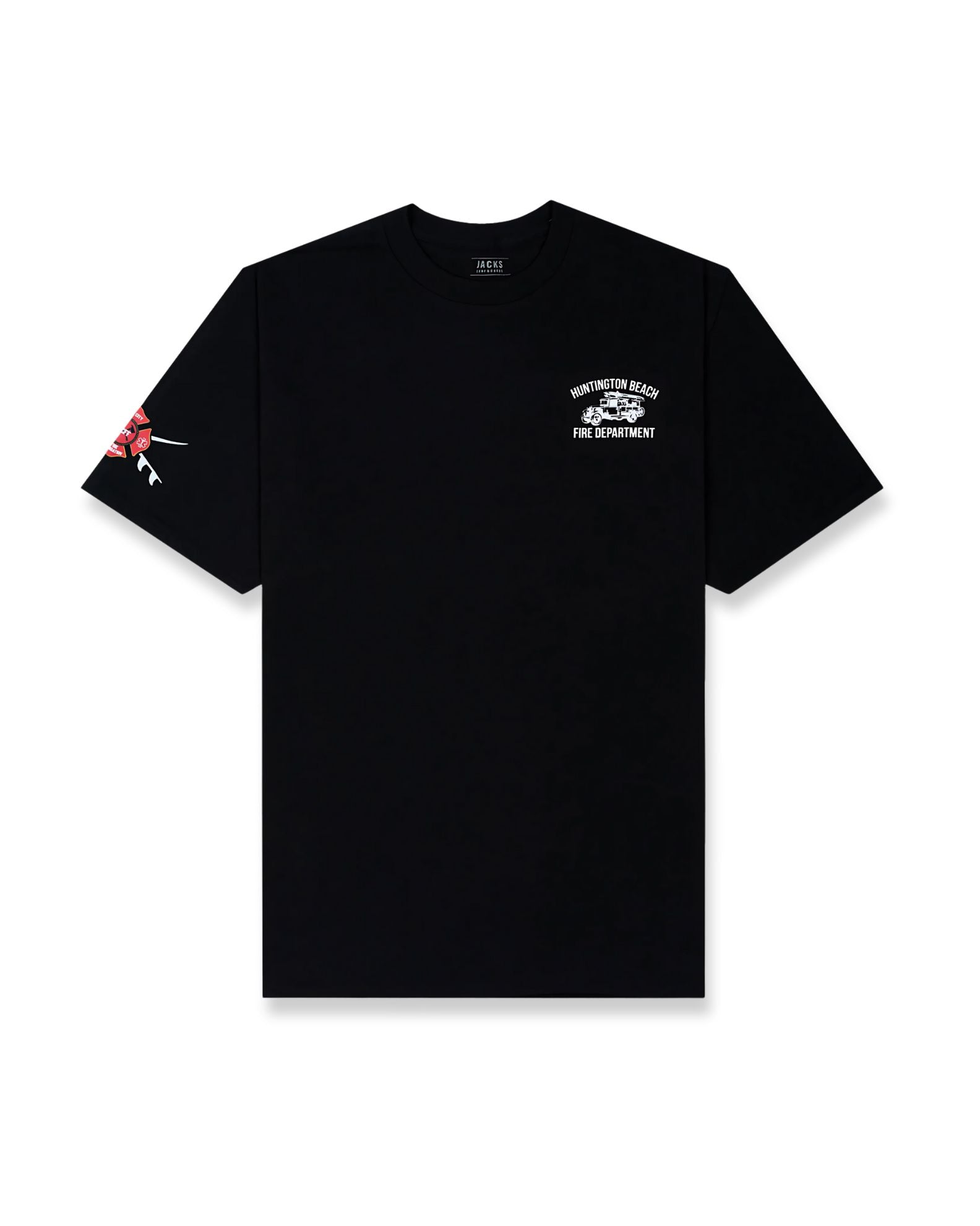 HBFD Old School Heavyweight S/S T-Shirt - Black