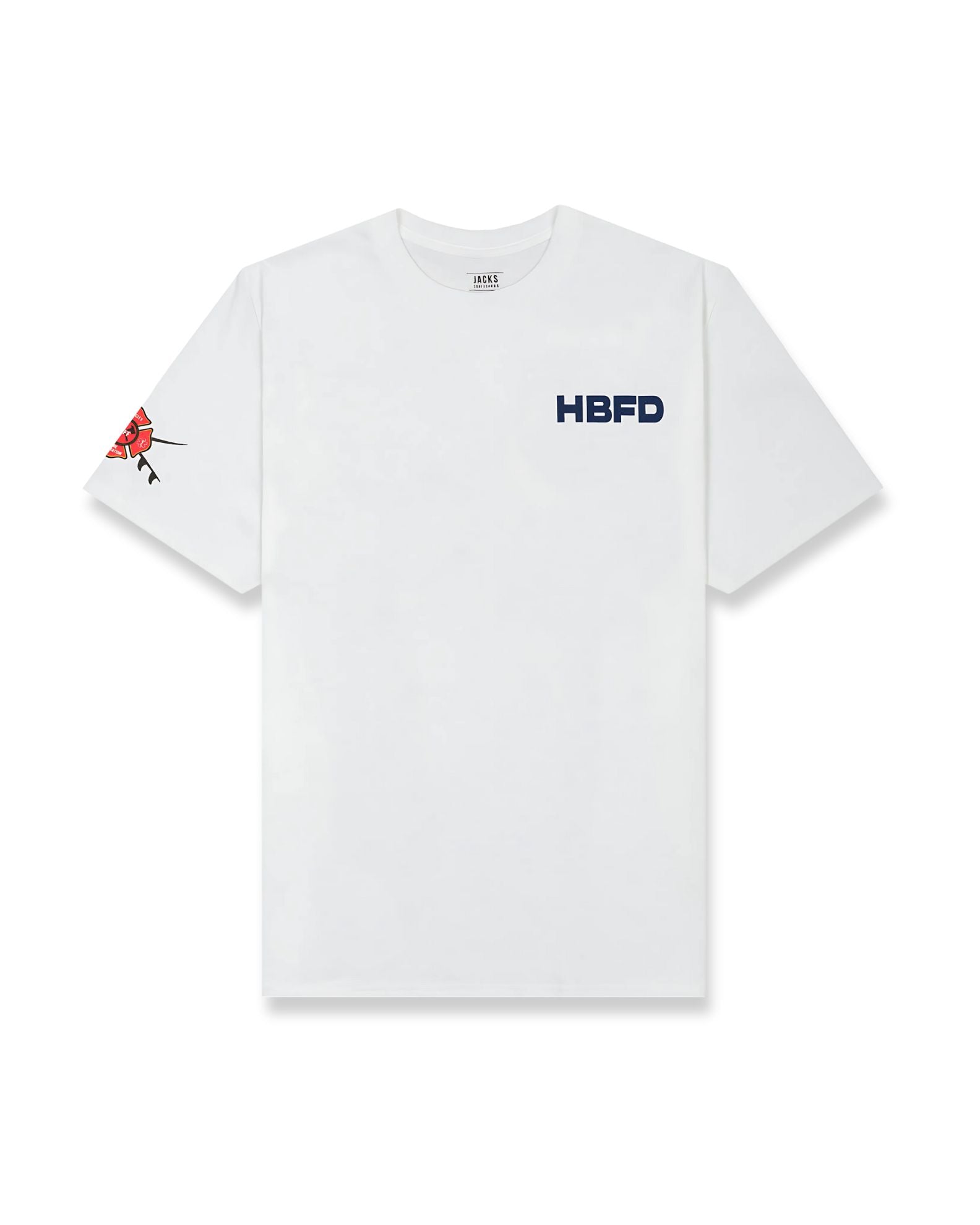 HBFD Pier Heavyweight S/S Tee - White