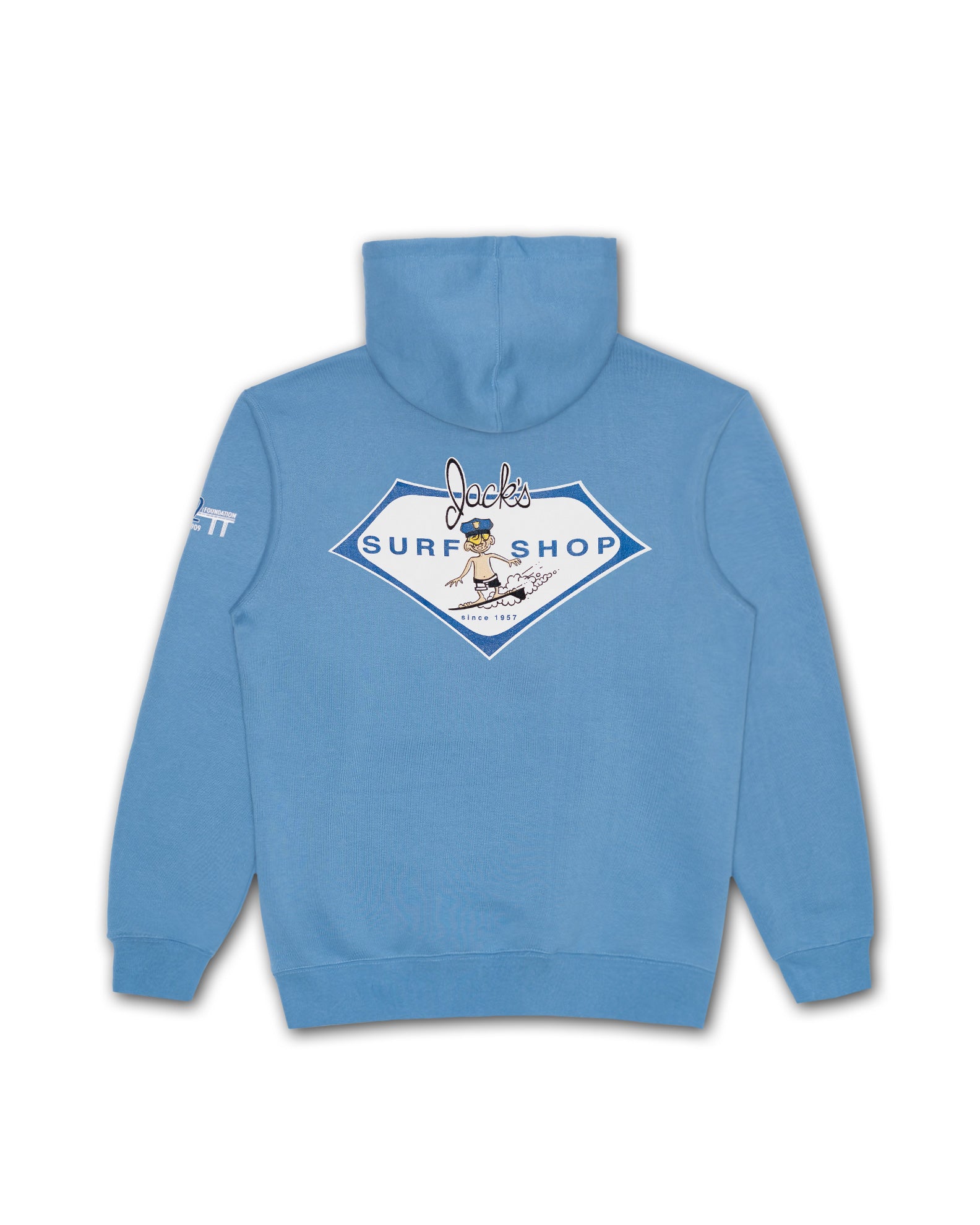 HBPD Little Officer Pullover Hoodie - Columbia Blue