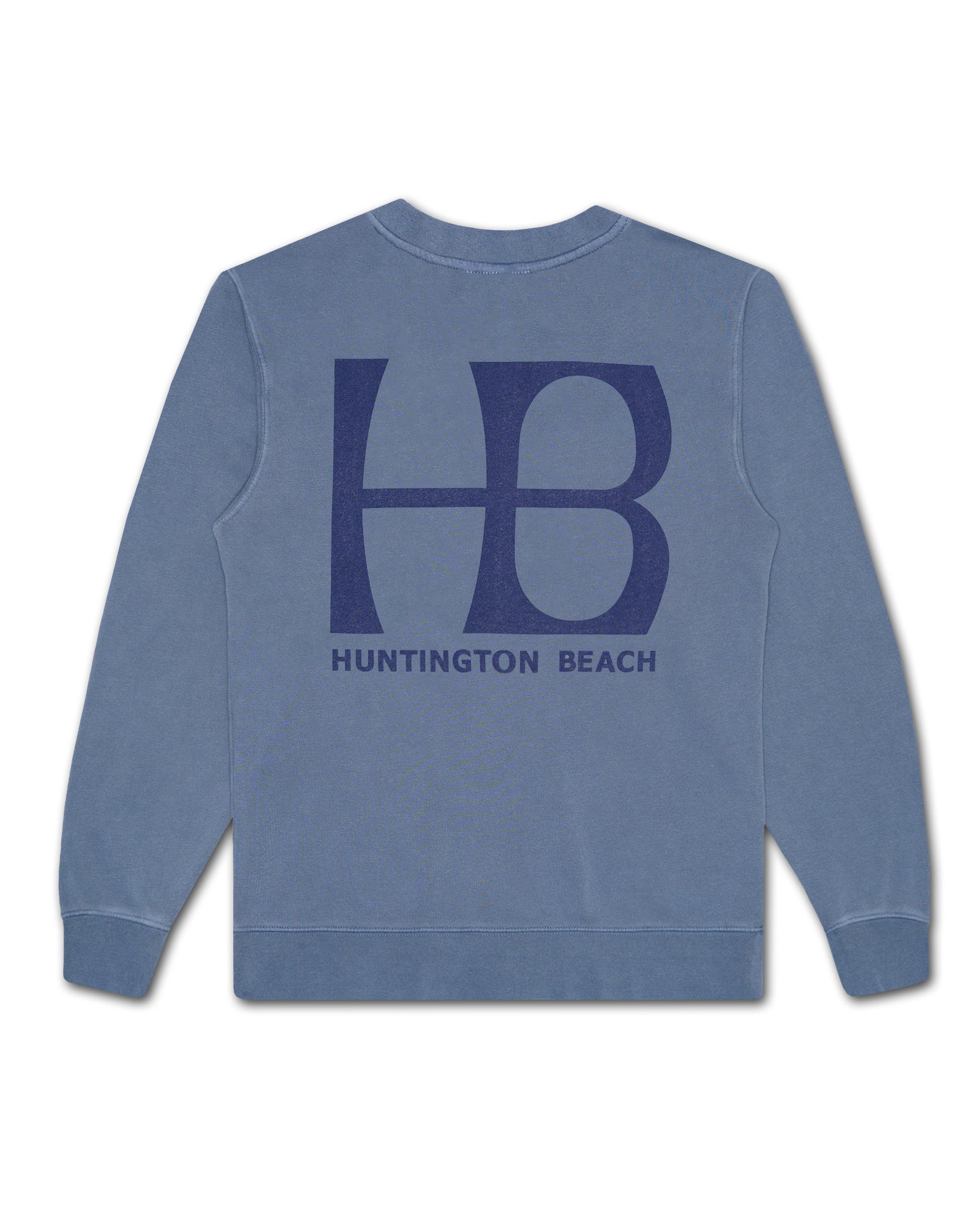HB City Logo 2 Pigment Dyed Crewneck Sweatshirts
