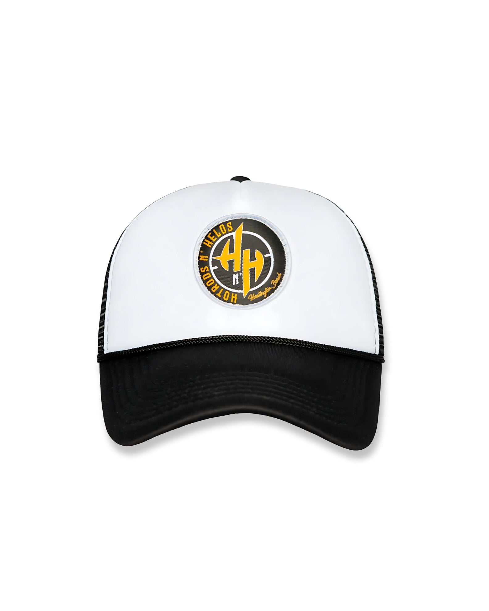 Hotrods N Helos Trucker Hat - White