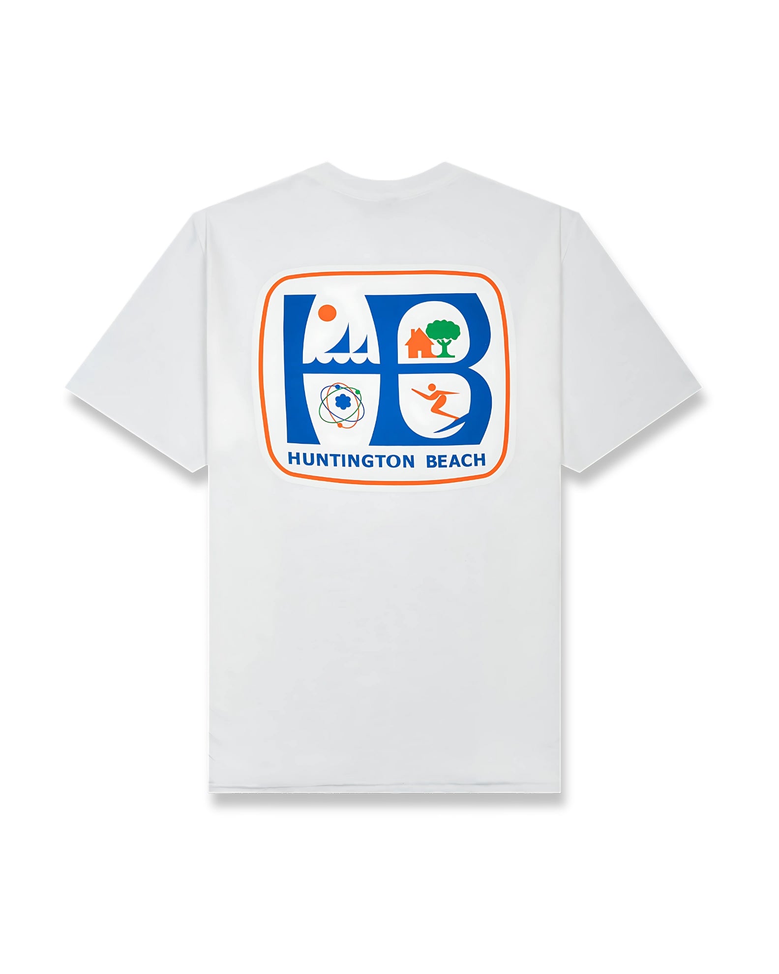 HB City Logo CF (Classic Fit) S/S Tee - White
