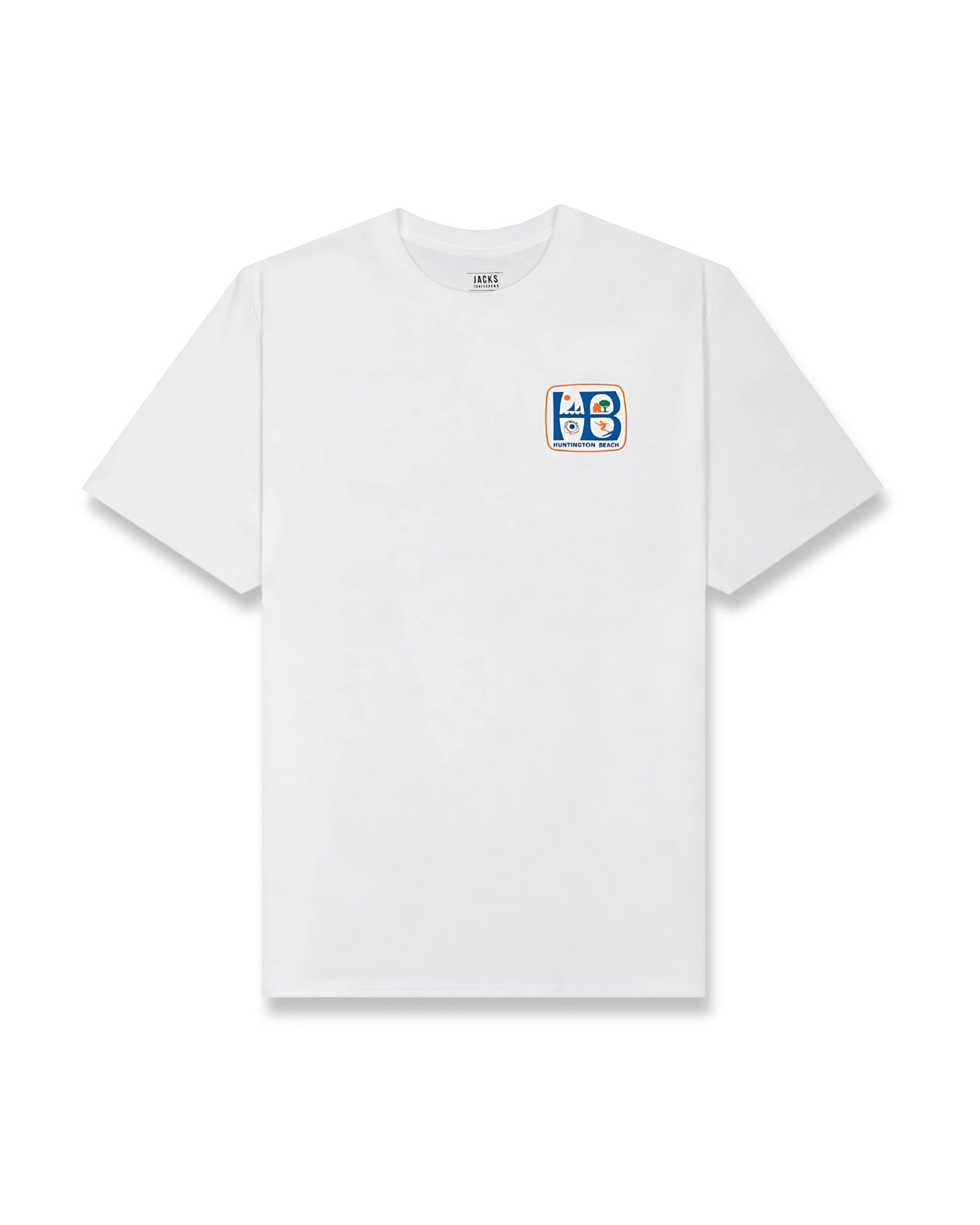 HB City Logo CF (Classic Fit) S/S Tee - White