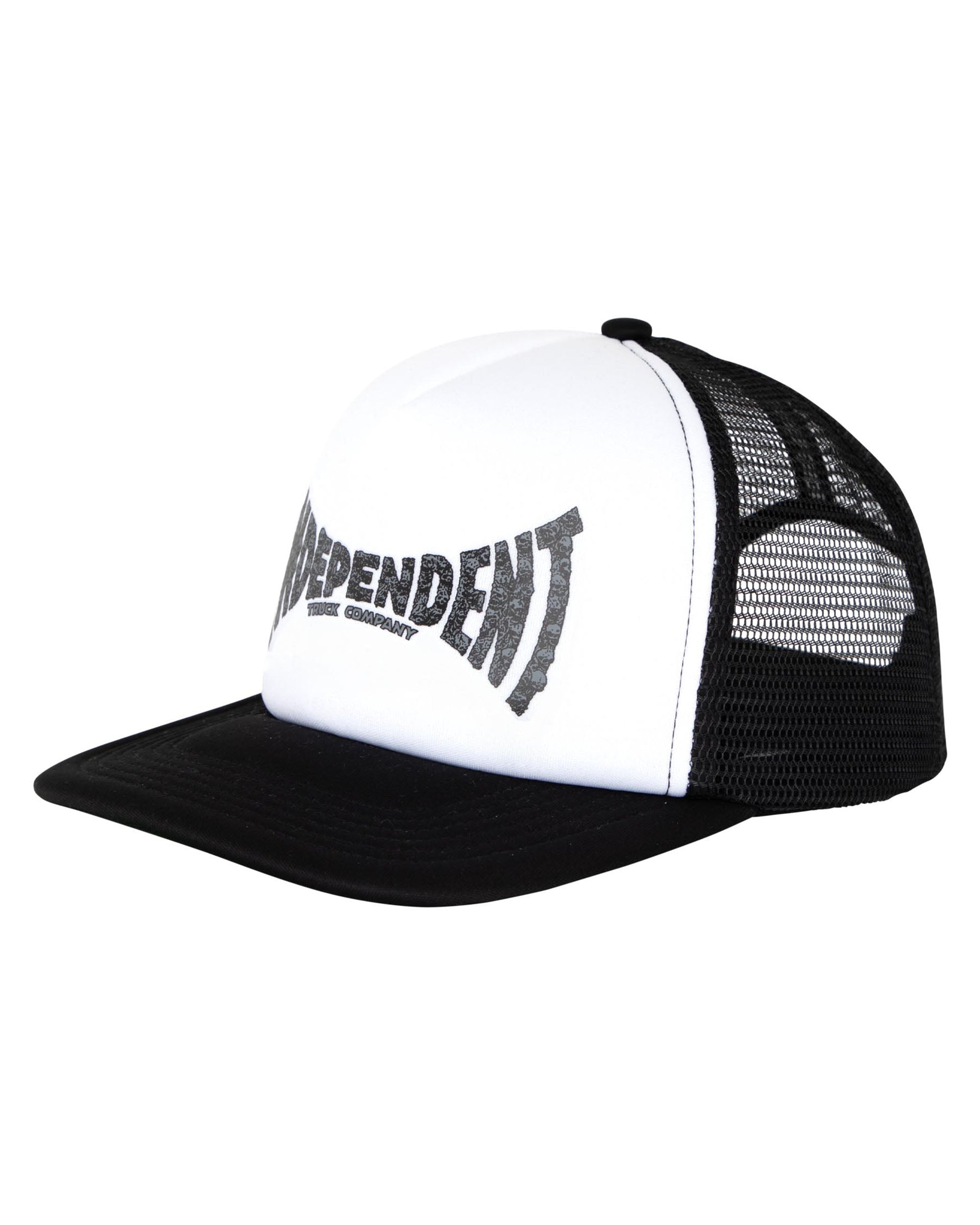 Skull Span Mesh Trucker Hat