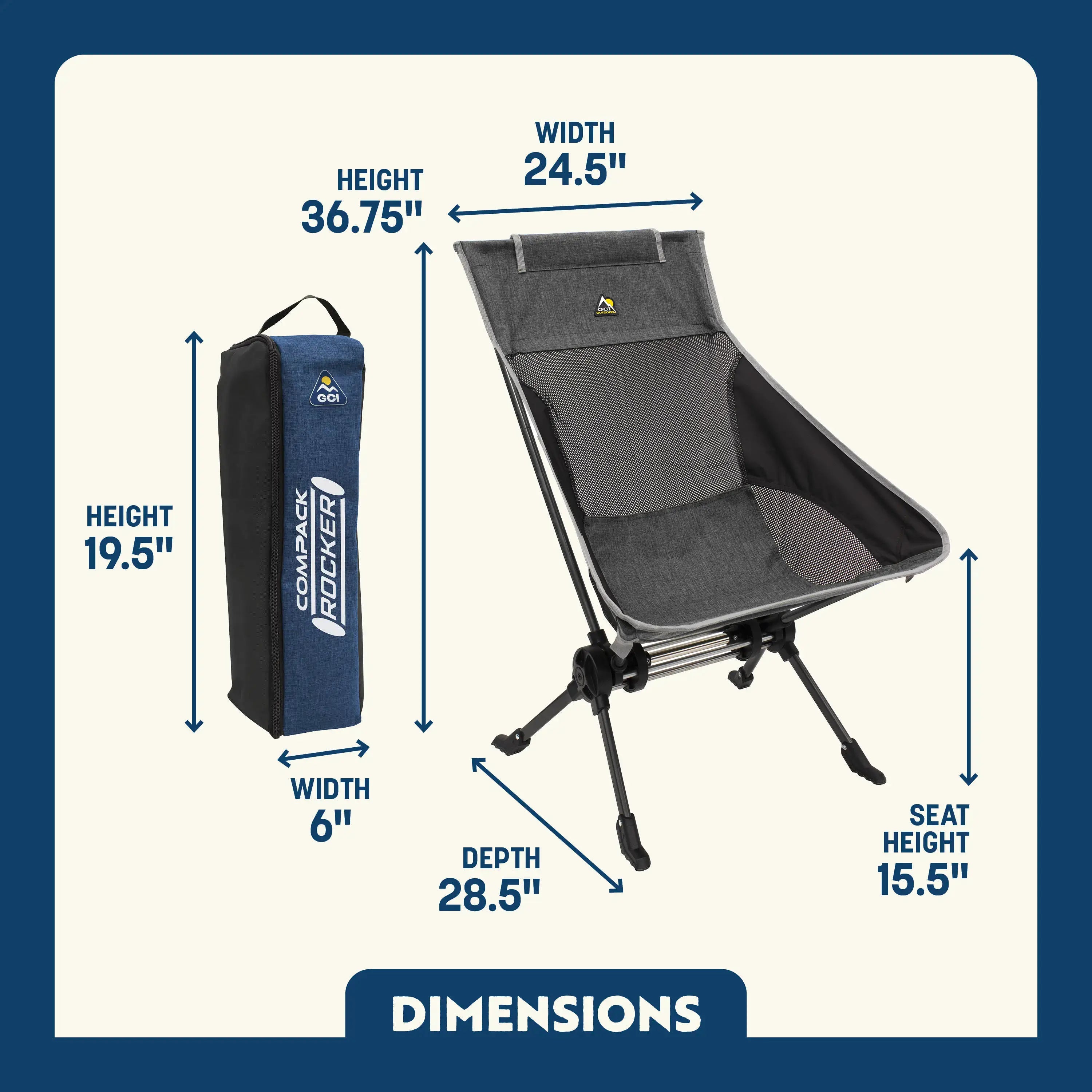 ComPack Rocker™ Chair