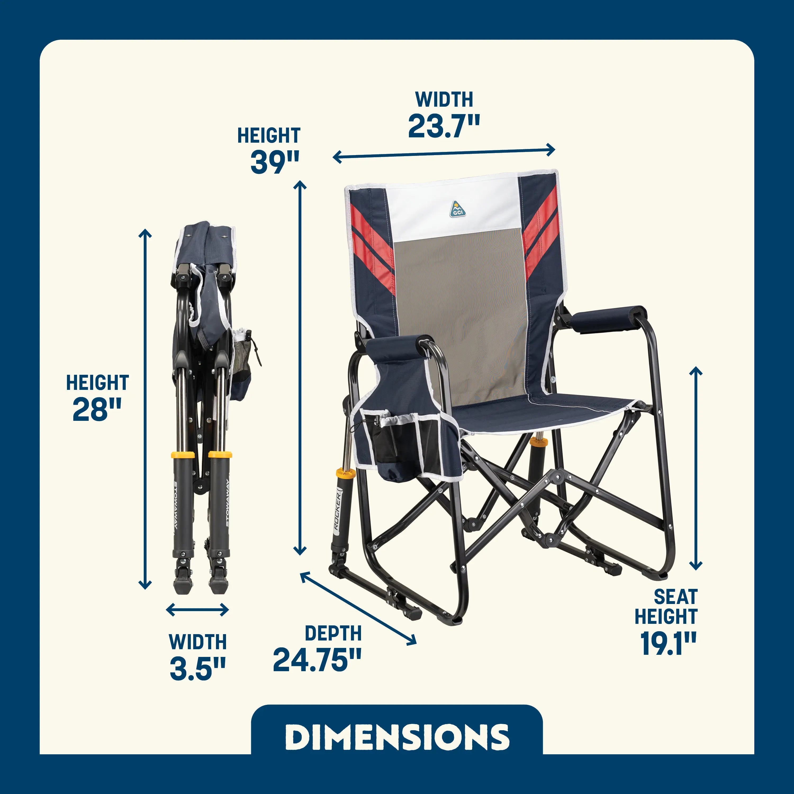 Stowaway Rocker™ Chair