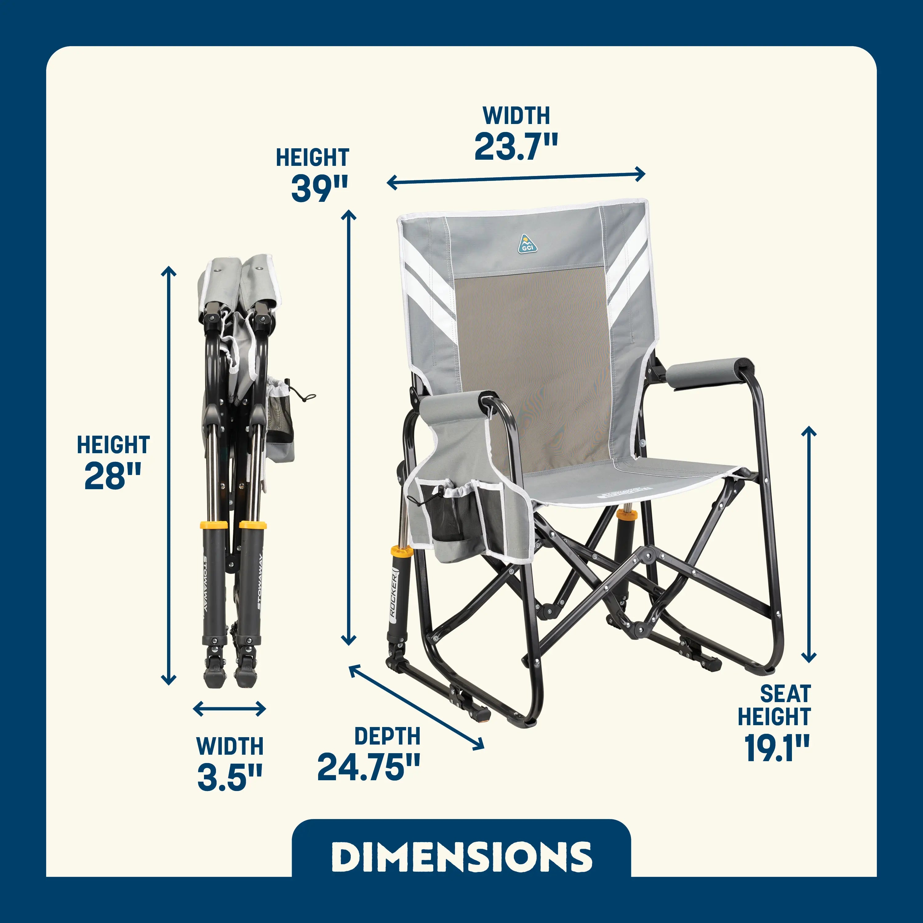 Stowaway Rocker™ Chair