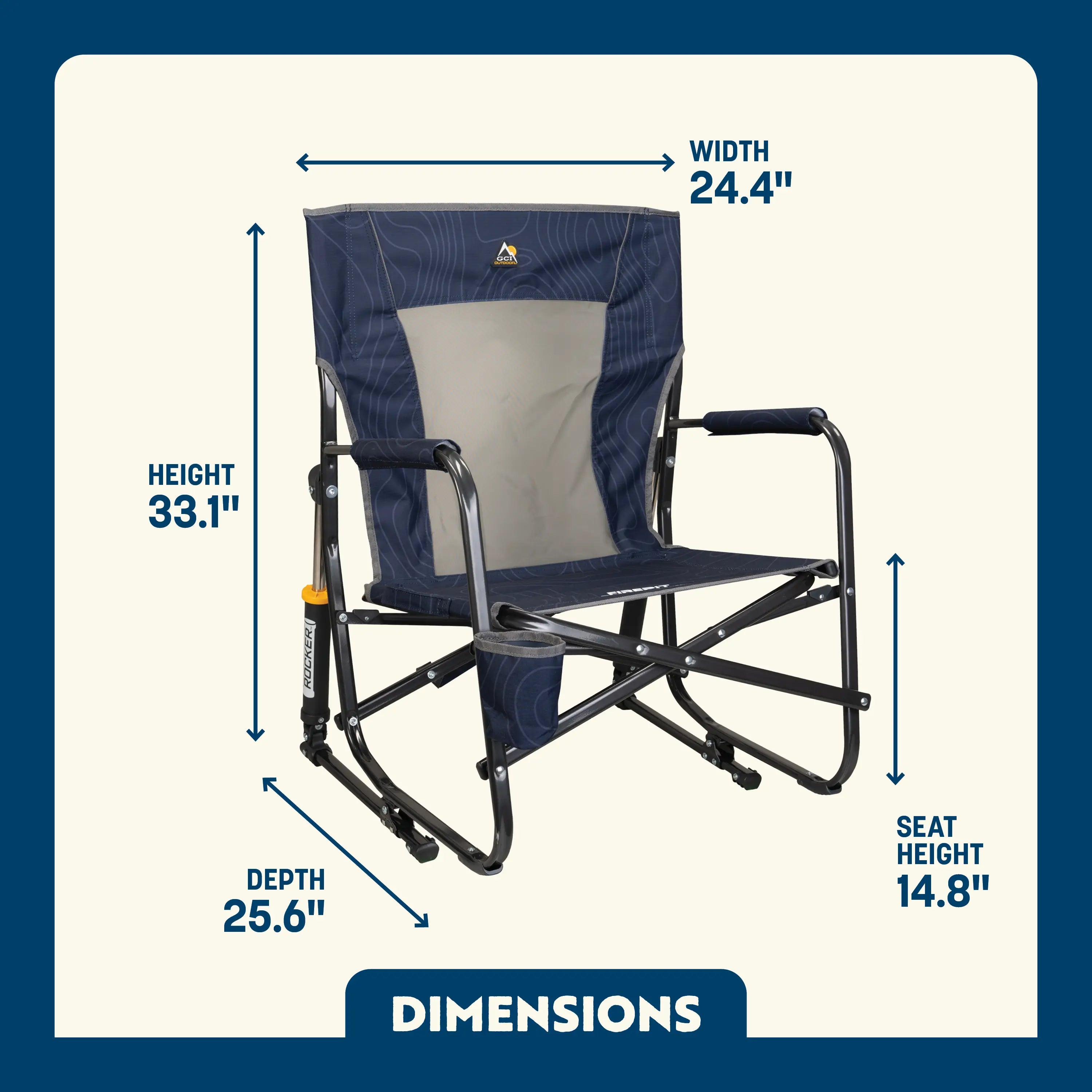 FirePit Rocker™ Chair