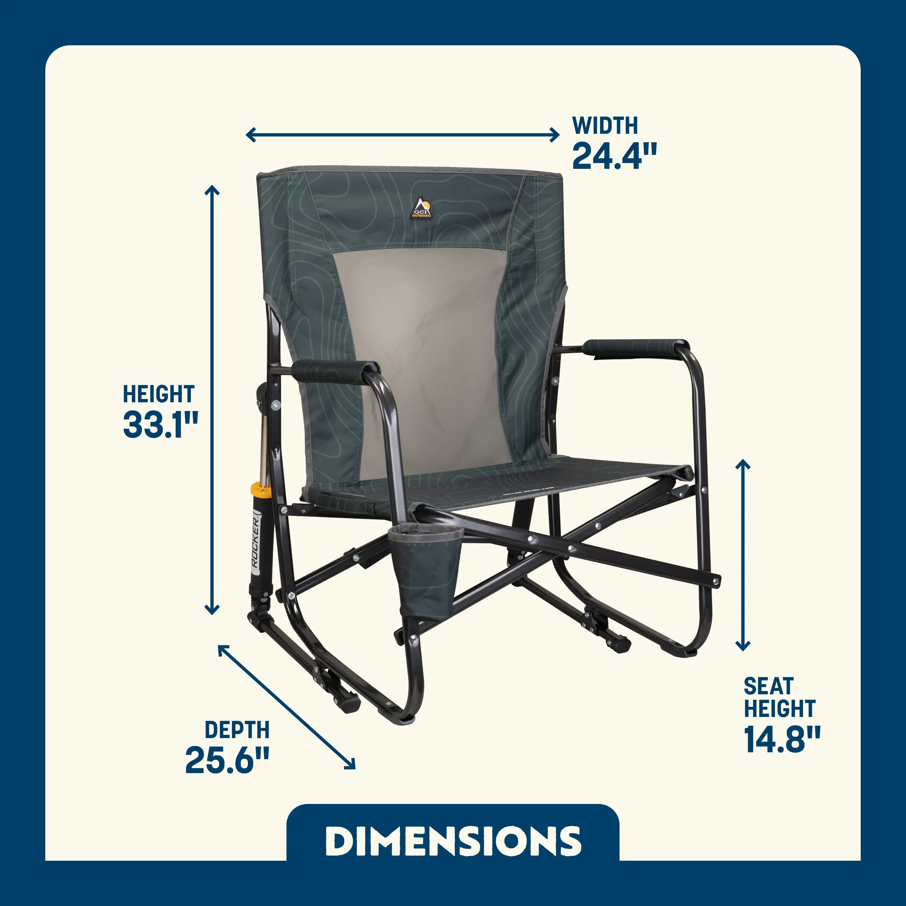 FirePit Rocker™ Chair