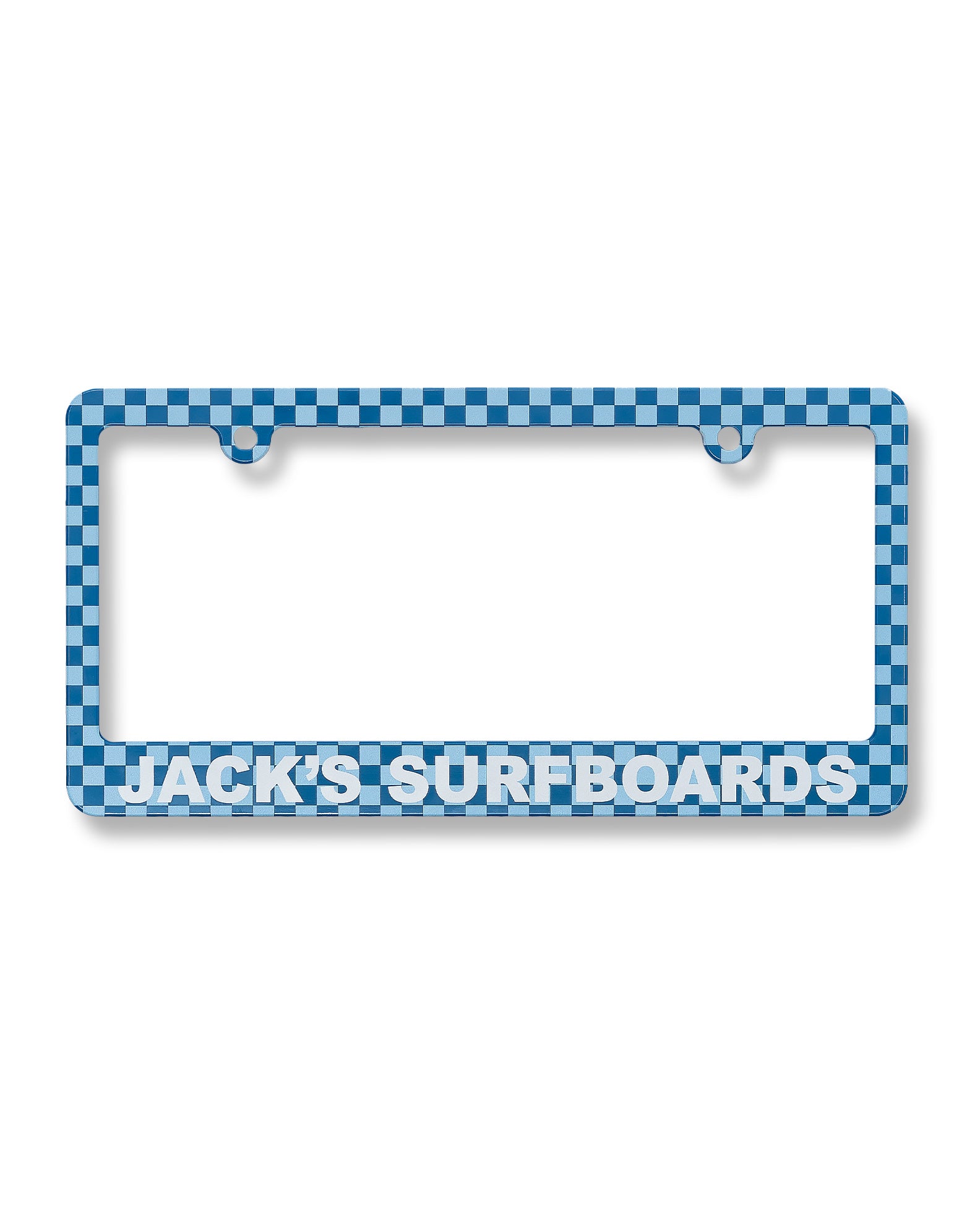 Jack's License Plate Holders