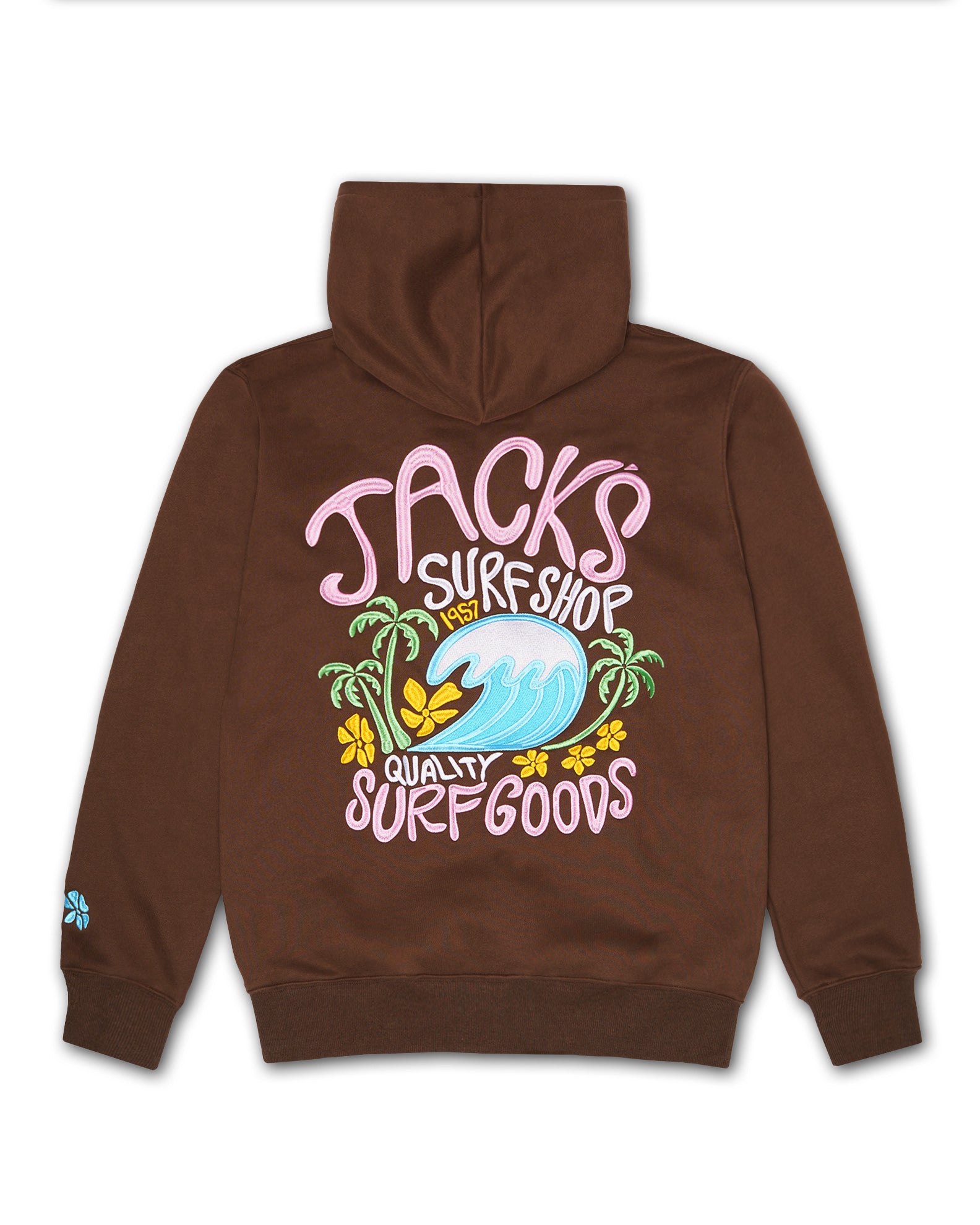 Paradise Embroidered Pullover Hoodie