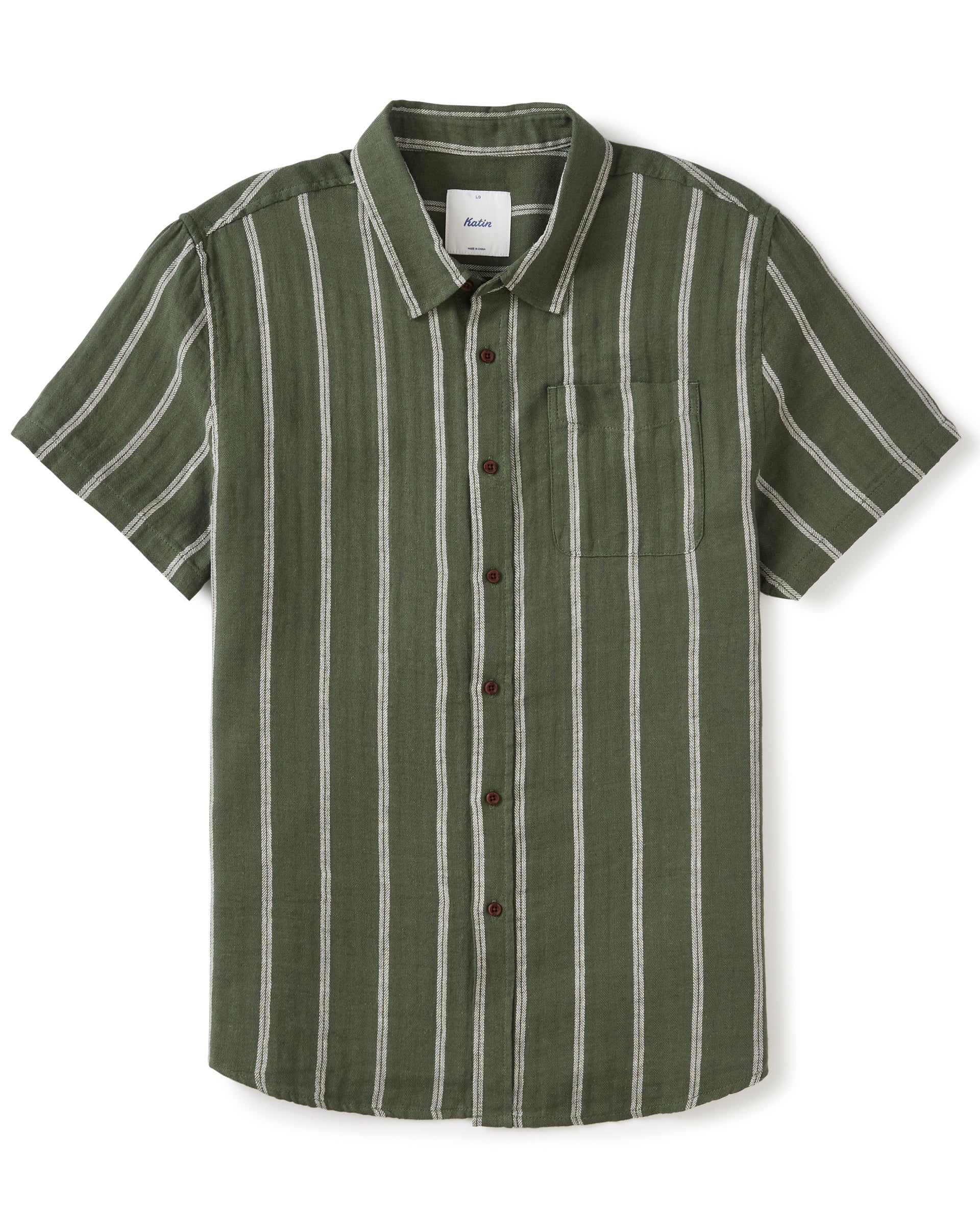 Boys (8-16) Alan S/S Shirt - Thyme