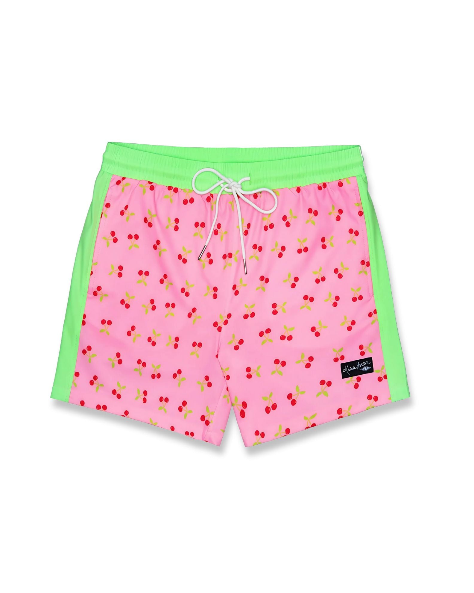 Boy's Kamp Boardshorts - Cherry