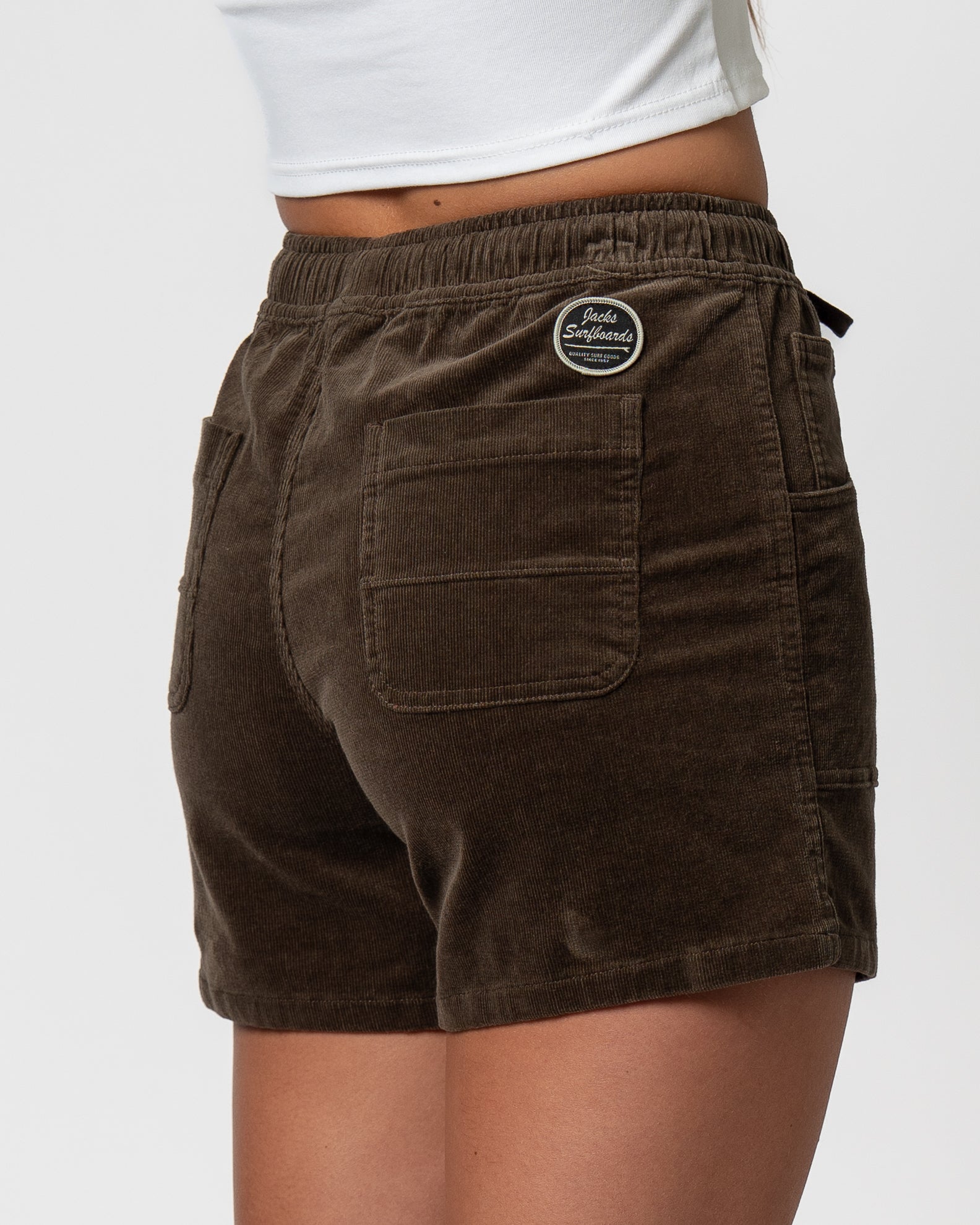 Kinsley Corduroy Shorts - Walnut