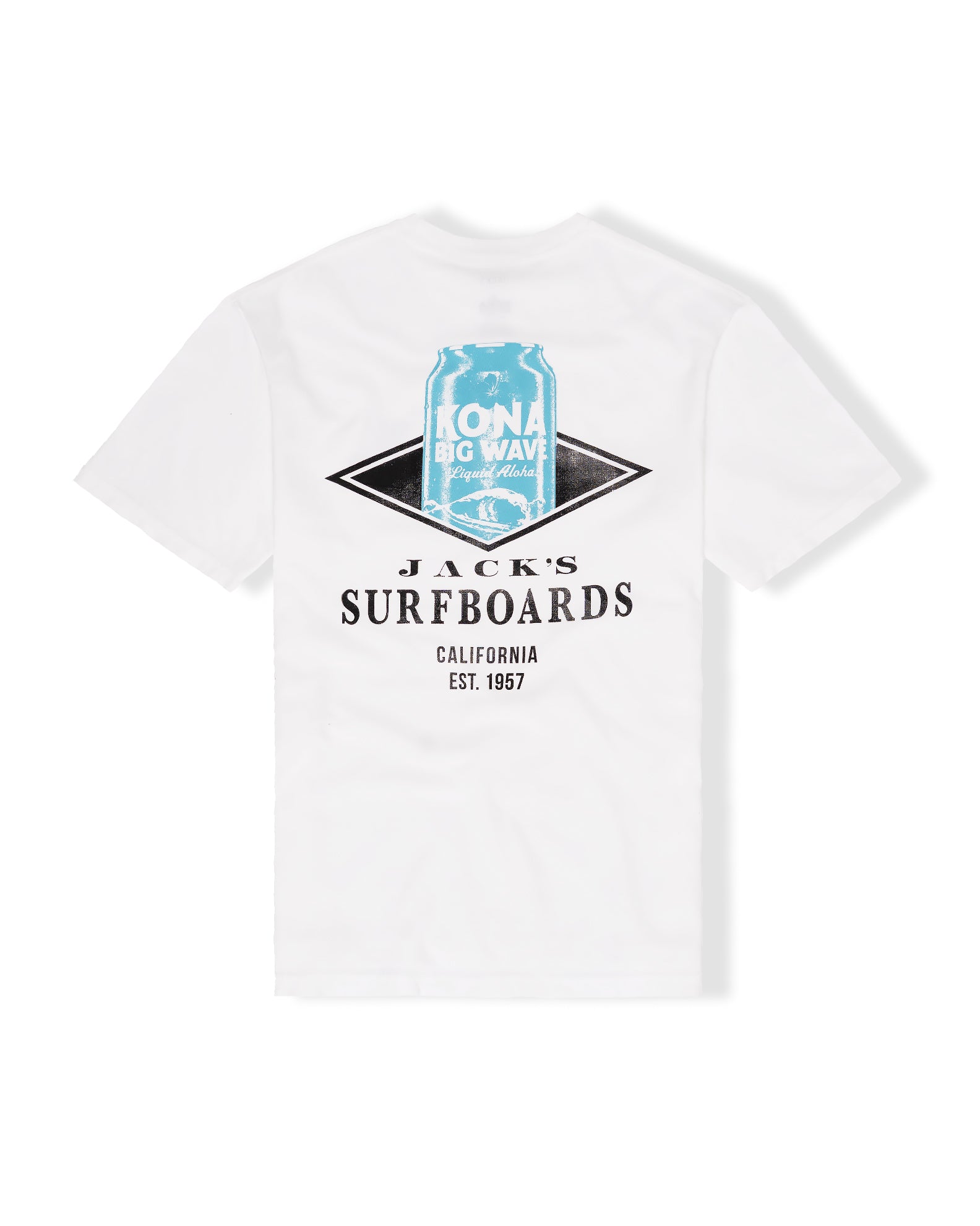 Kona x Jack's "Kona Big Can" S/S Tee - White