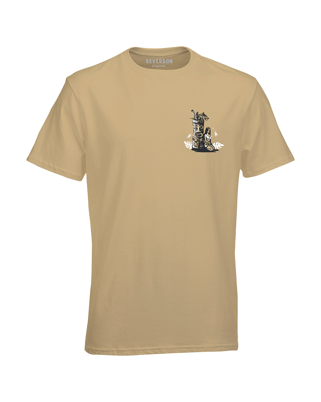 Severson Originals Luau Lounge Men's Short Sleeve T-Shirt-Sand