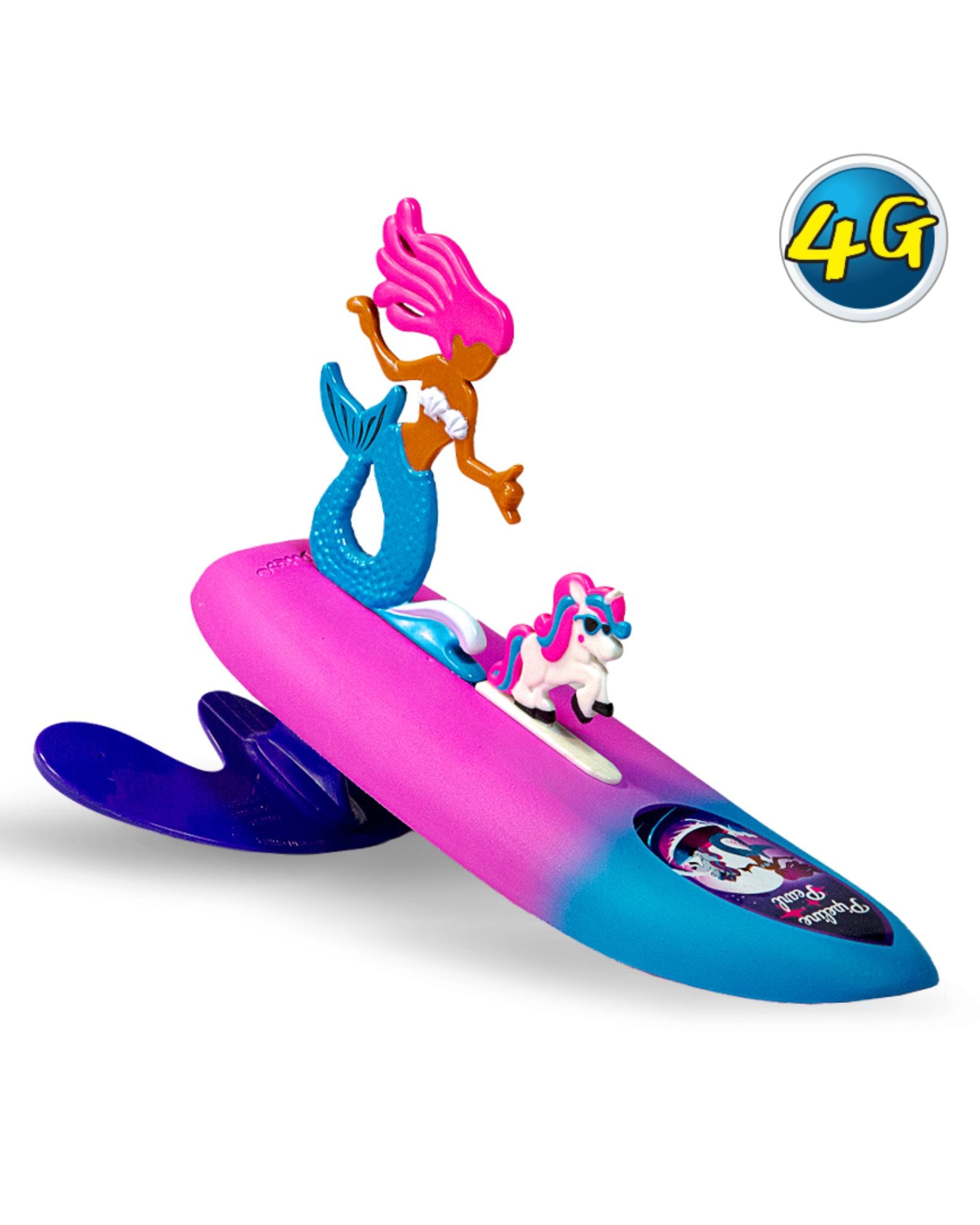 Surfer Dudes Legends & Surfer Pets Series 3 Wave Powered Mini-Surfer