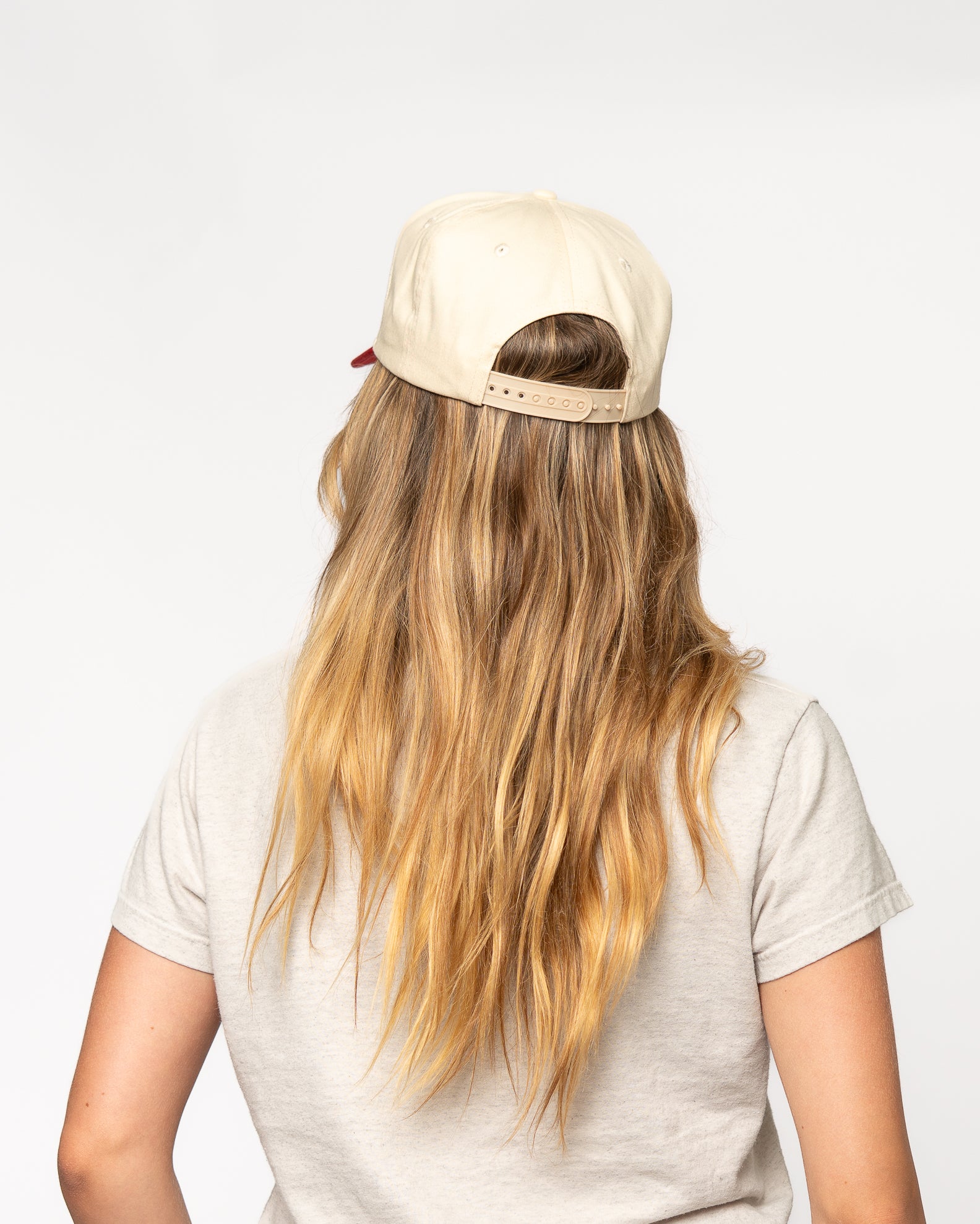 Lucky Rider Cap - Ivory/Brown Mutli
