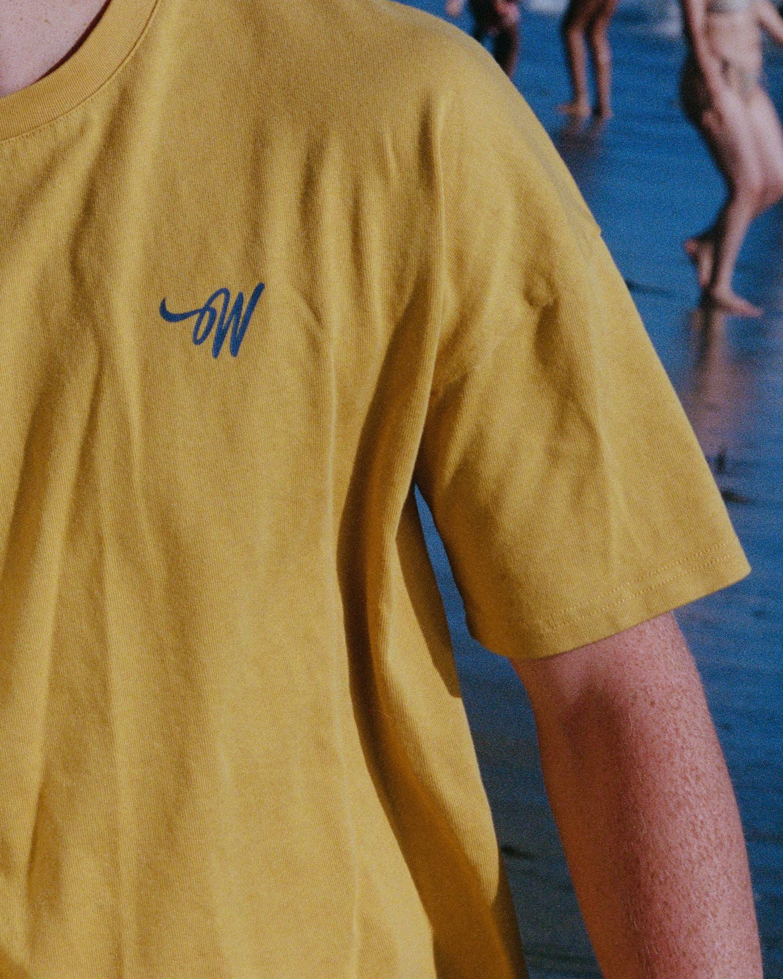 Lucky Palms S/S Tee - Yellow
