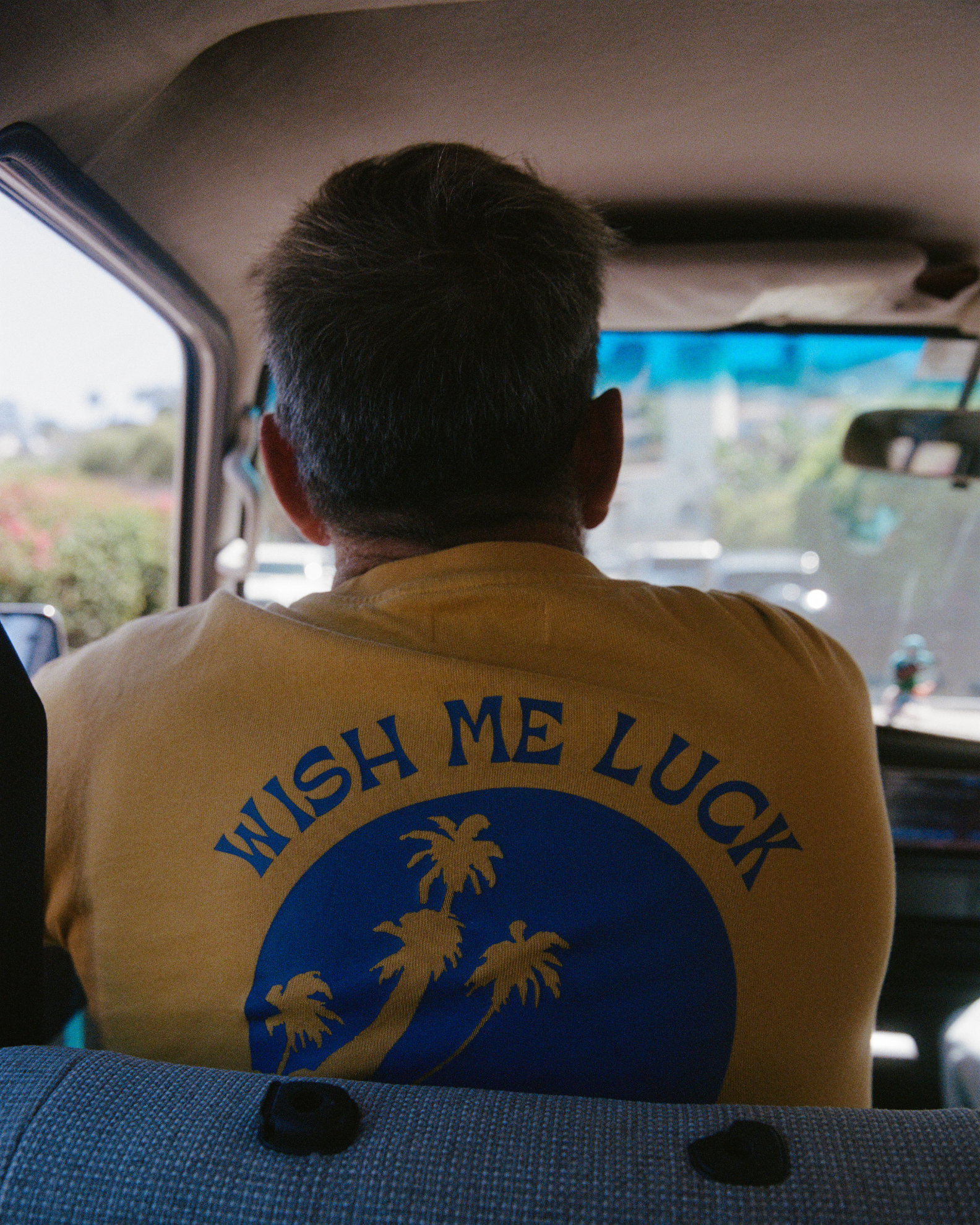 Lucky Palms S/S Tee - Yellow