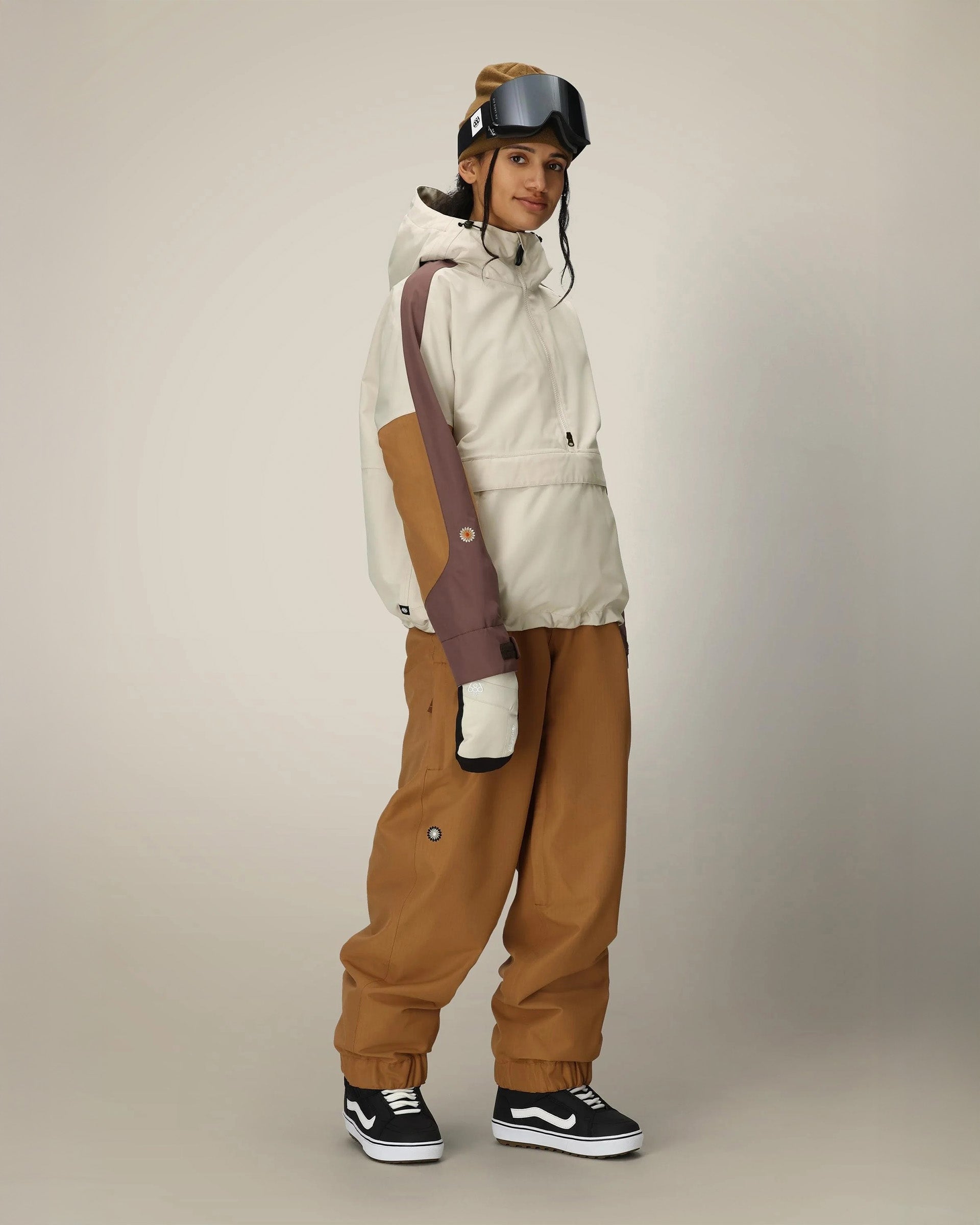 Women's Outline Shell Anorak - Limestone Colorblock