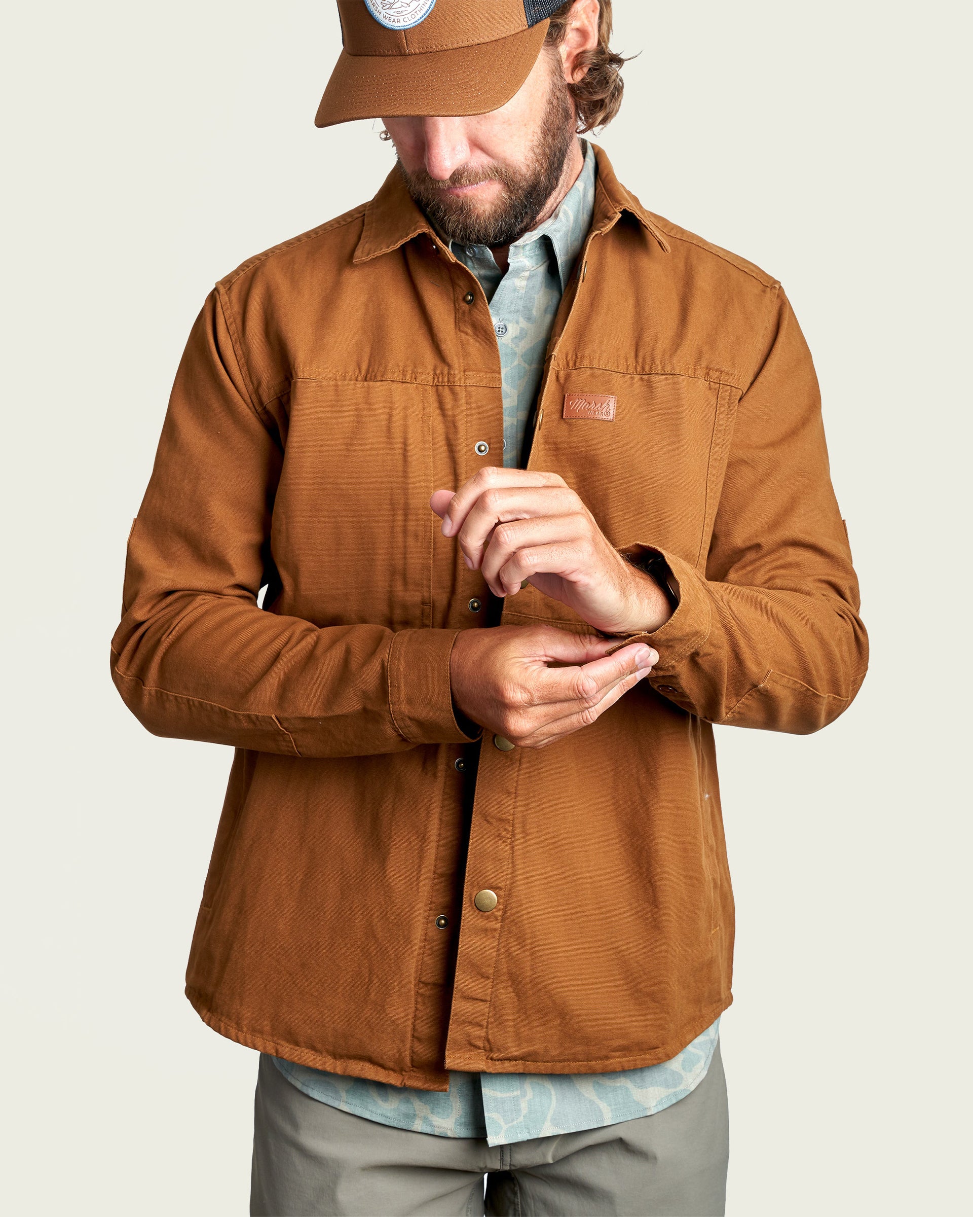 Delano Shacket - Tobacco