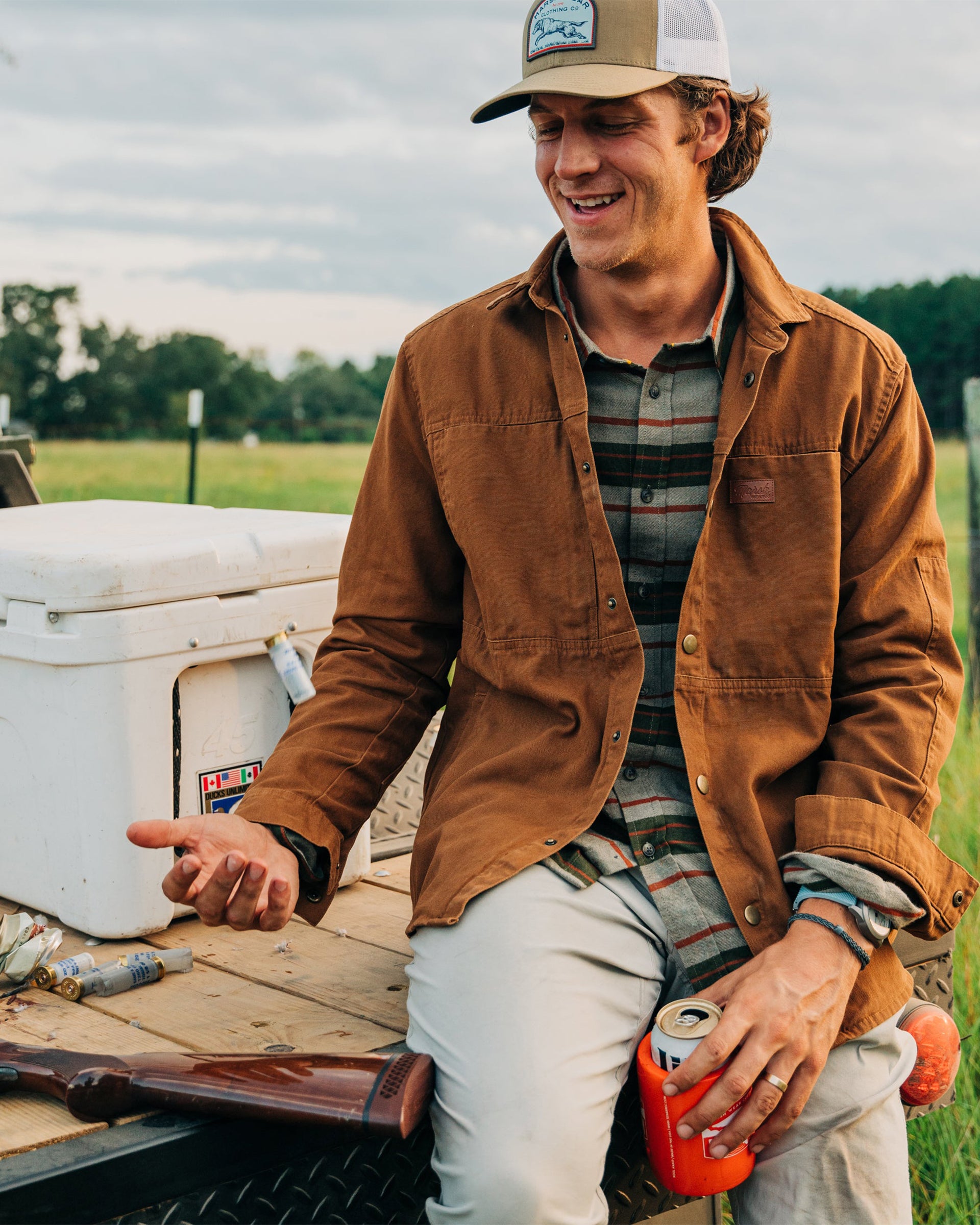 Delano Shacket - Tobacco