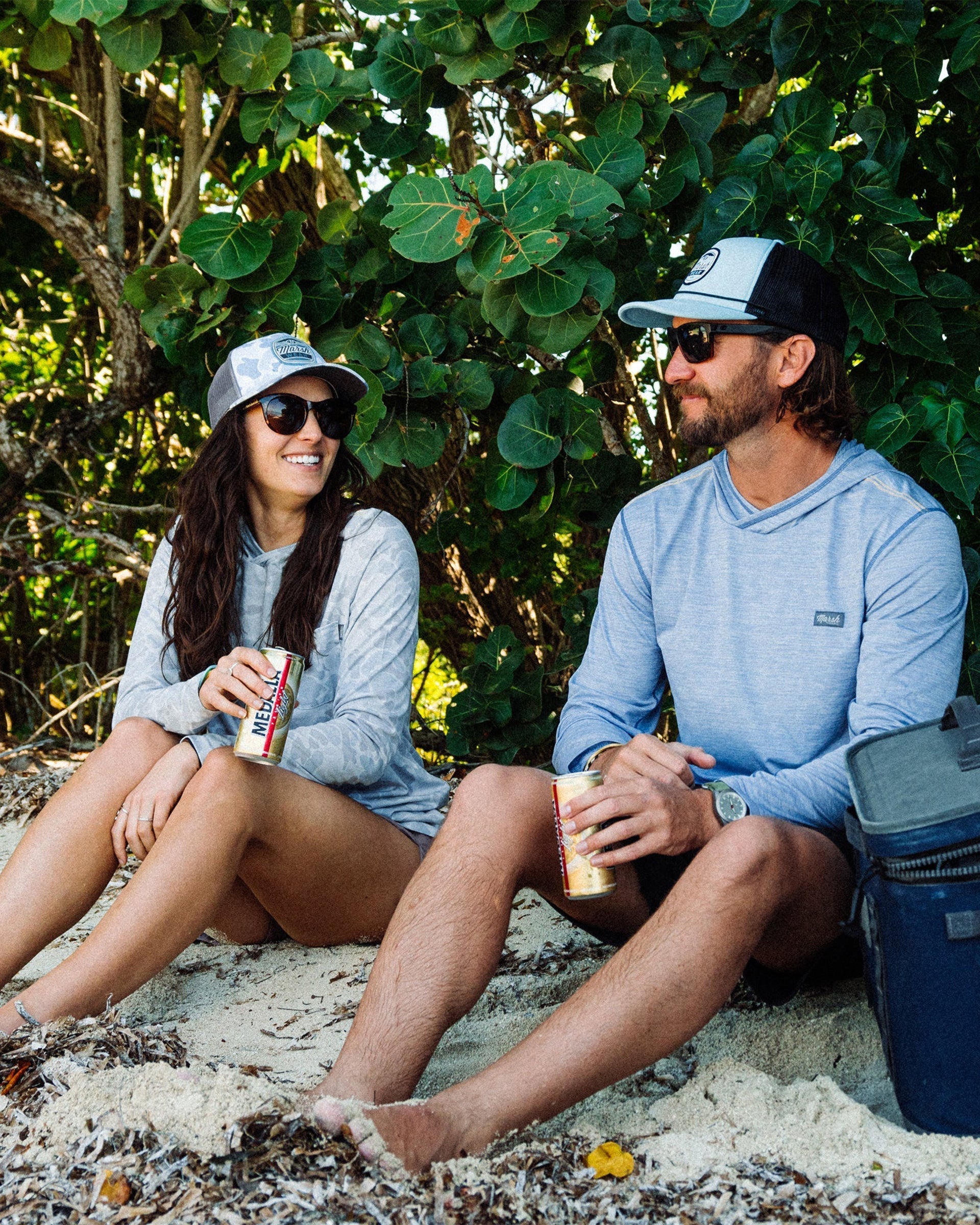 Marsh Wear High Noon Tech Hoodie - Riviera Heather