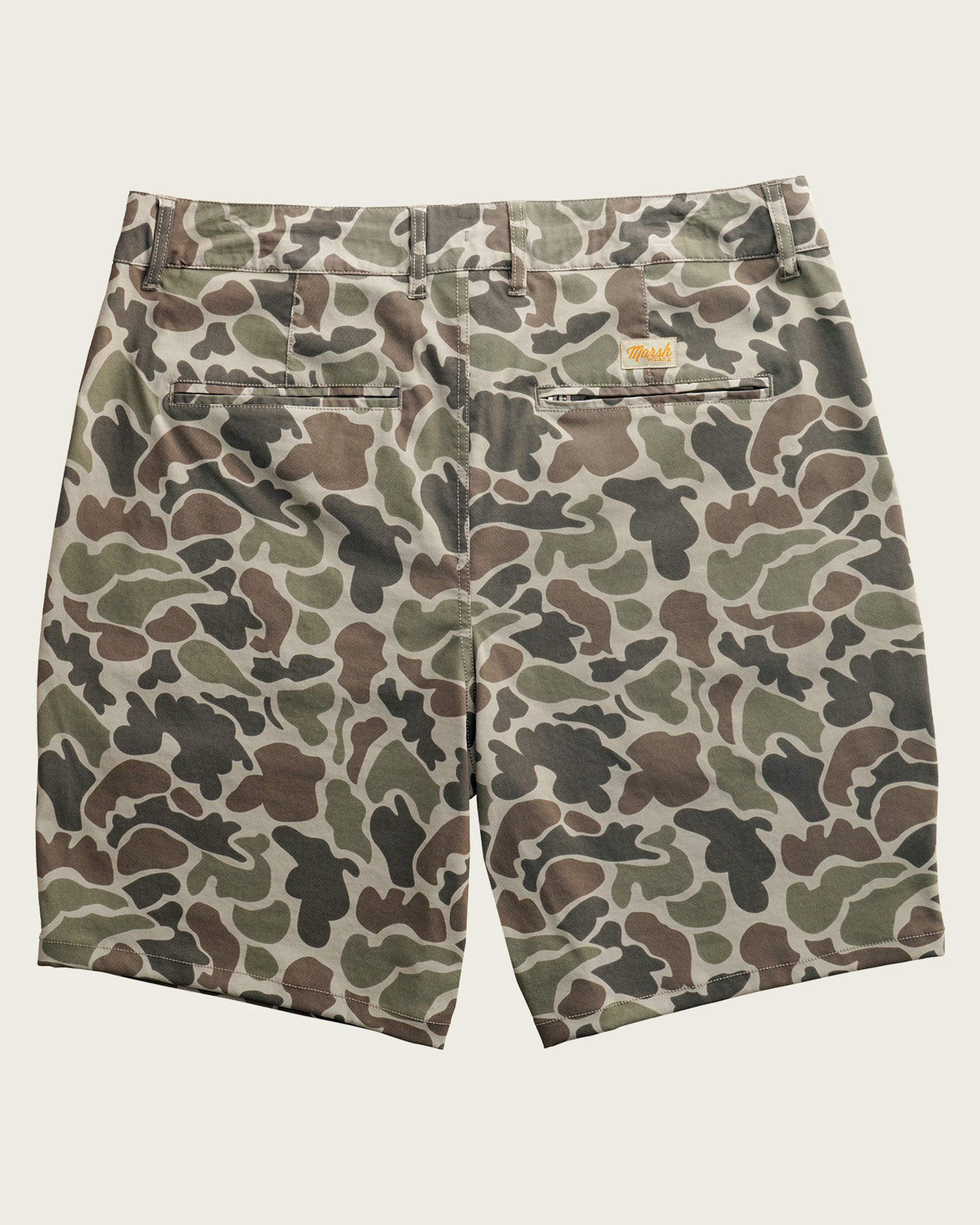 Marsh Wear Prime Hagood Shorts - Dark Green Mallard Camo