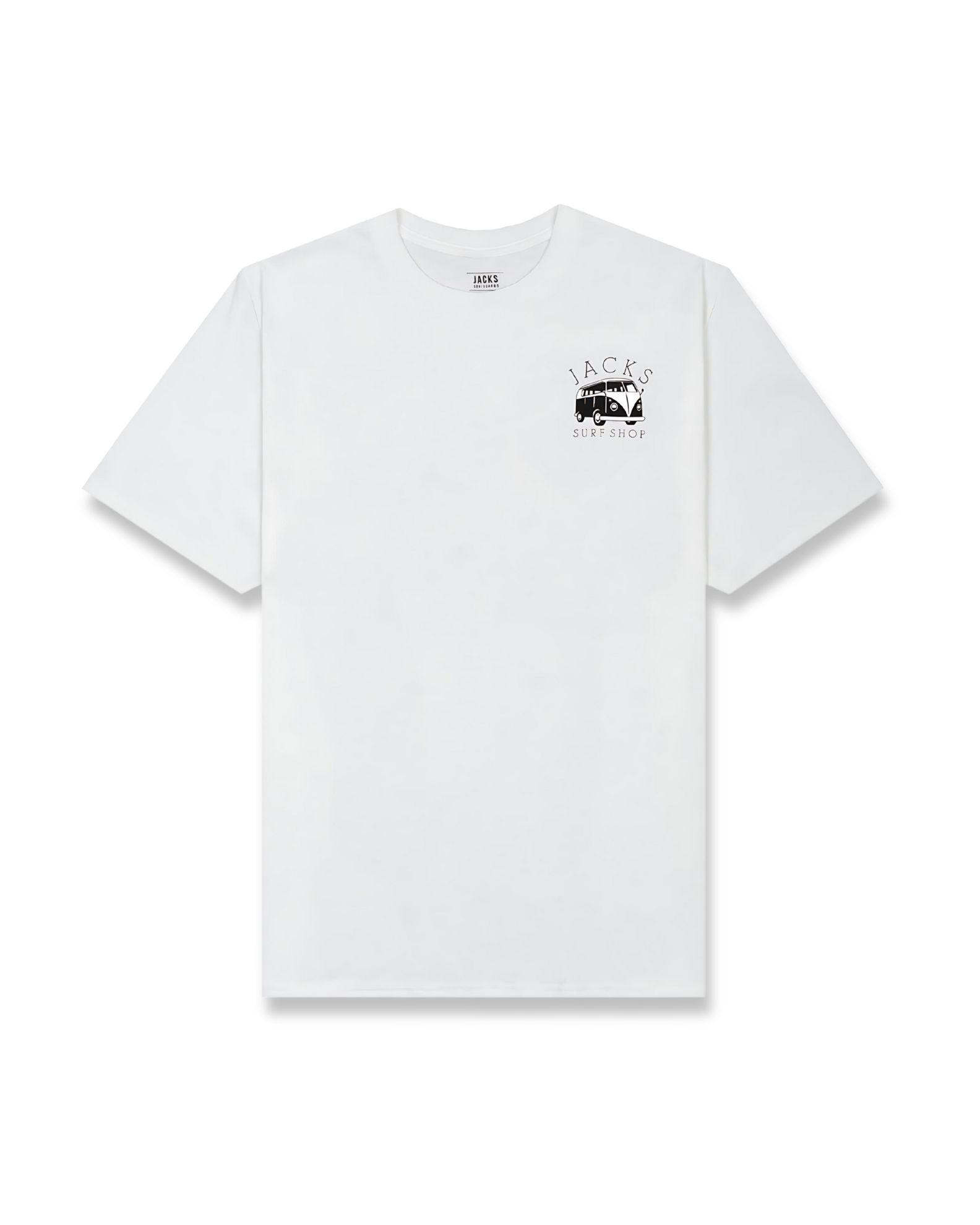 Bus Stop CF (Classic Fit) S/S Tee - White